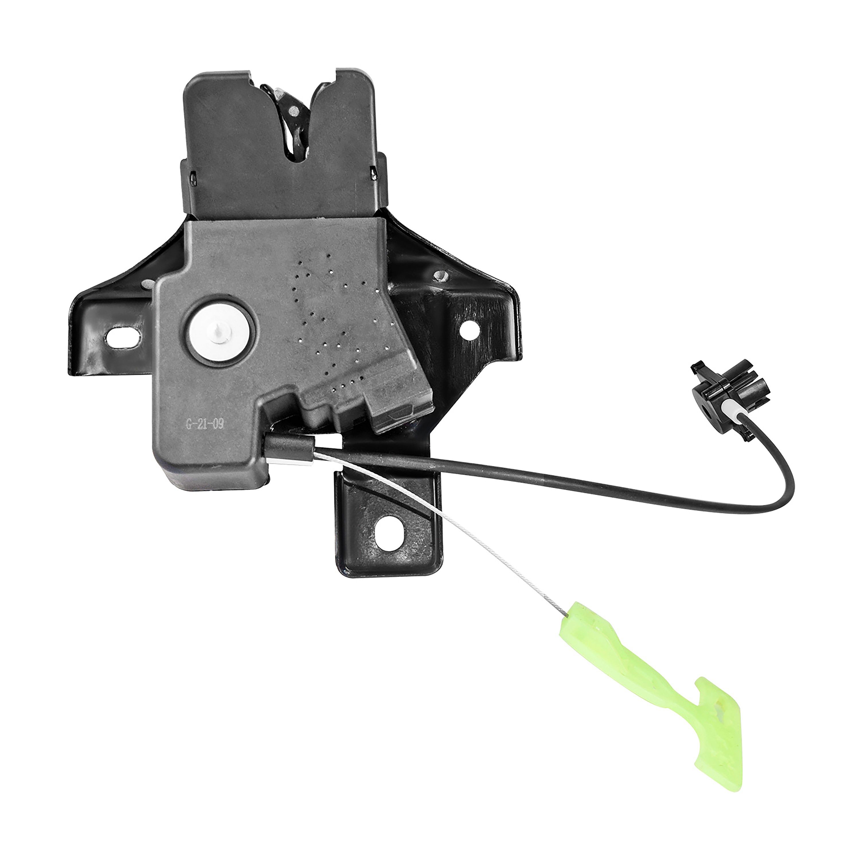 Chapa De Cajuela Ford Fusion 2006-2009 Negro Electrica Con Manija Metal 3 Pines Trasera