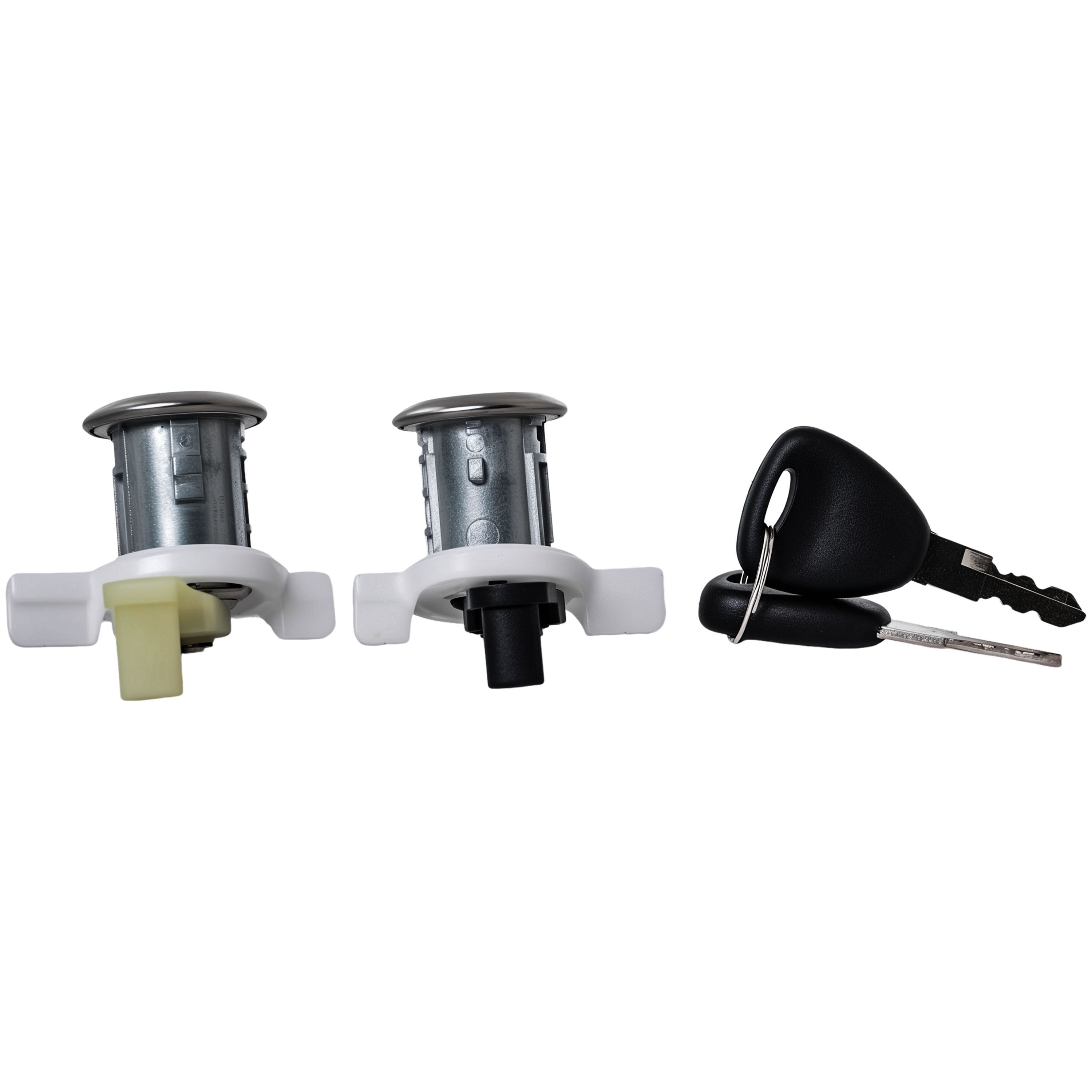 Cilindro De Puerta Renault Megane 2001-2003 Metal Cromo Juego Con Llave Manj Delantera Derecho/Izquierdo