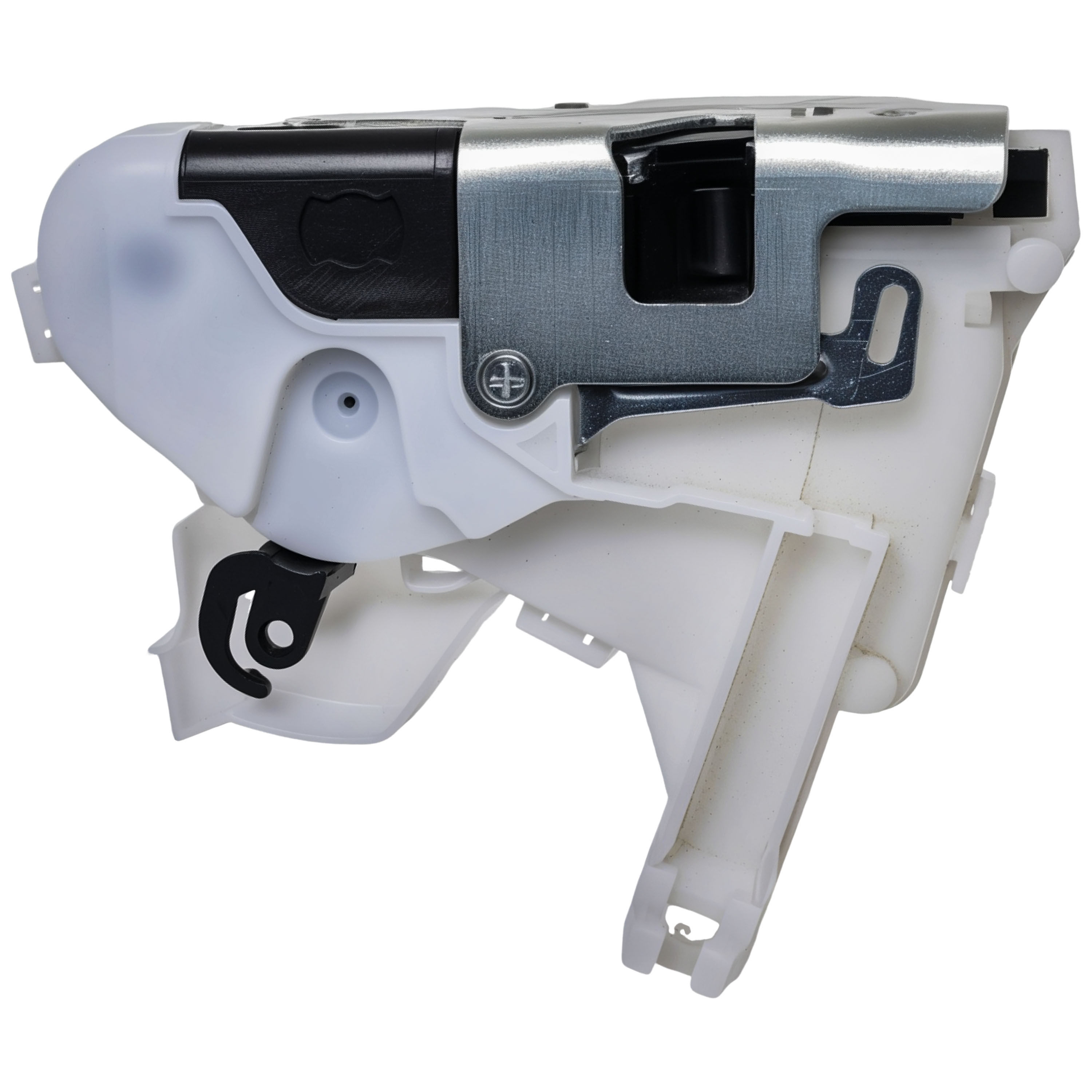 Chapa Puerta Volkswagen Gol 2008-2016 Metal Plata/Negro Manual Delantero Derecho