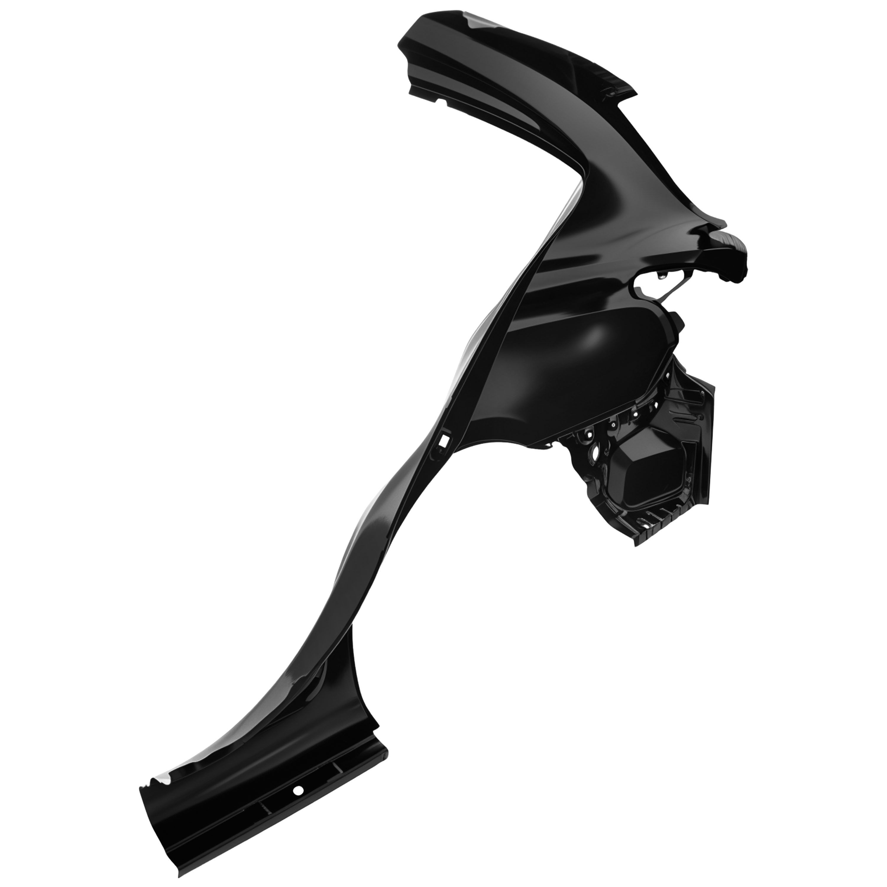 Costado Trasero Derecho Nissan Versa 2012-2019 Lámina - imagen 3