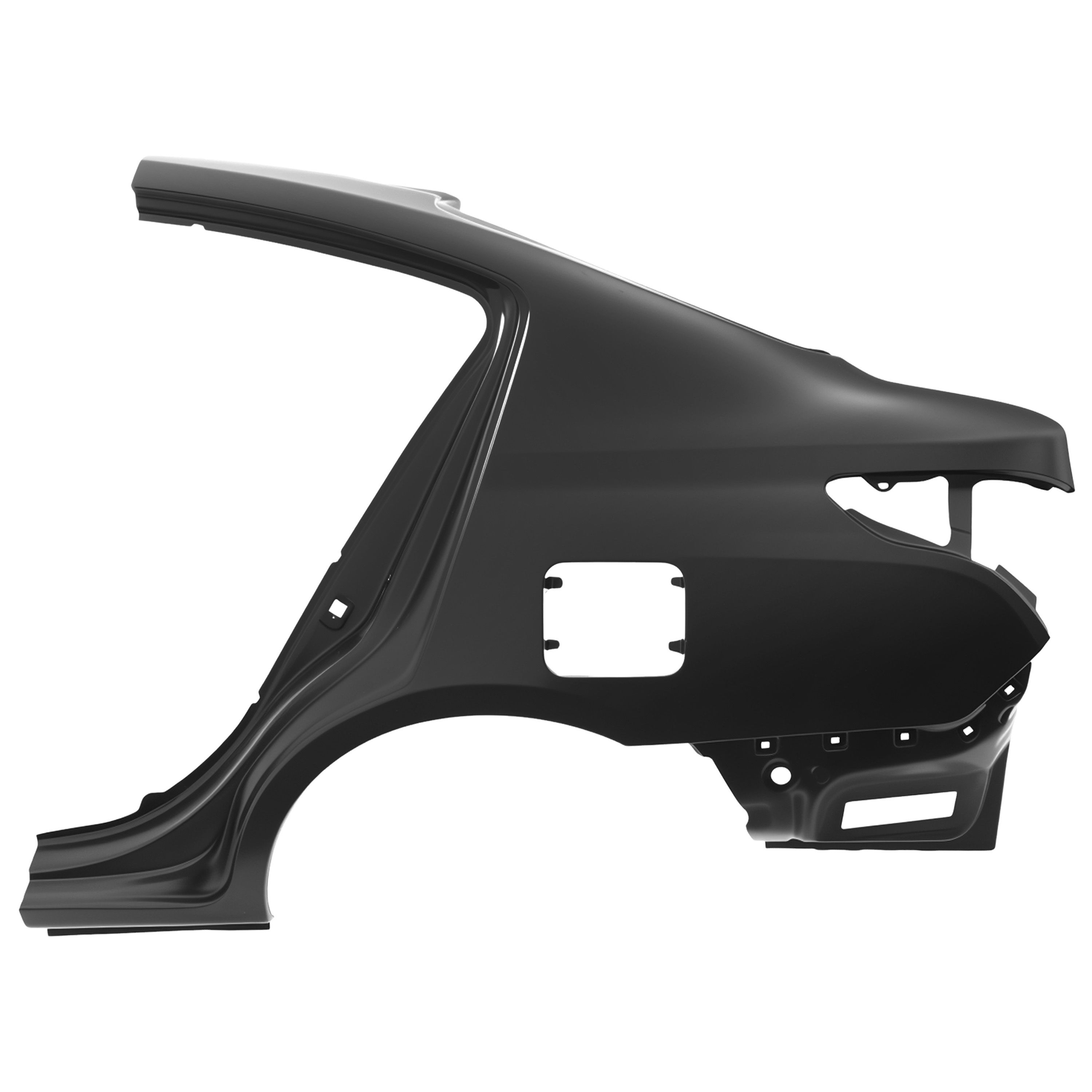 Costado Trasero Izquierdo Nissan Versa 2012-2019 Lámina