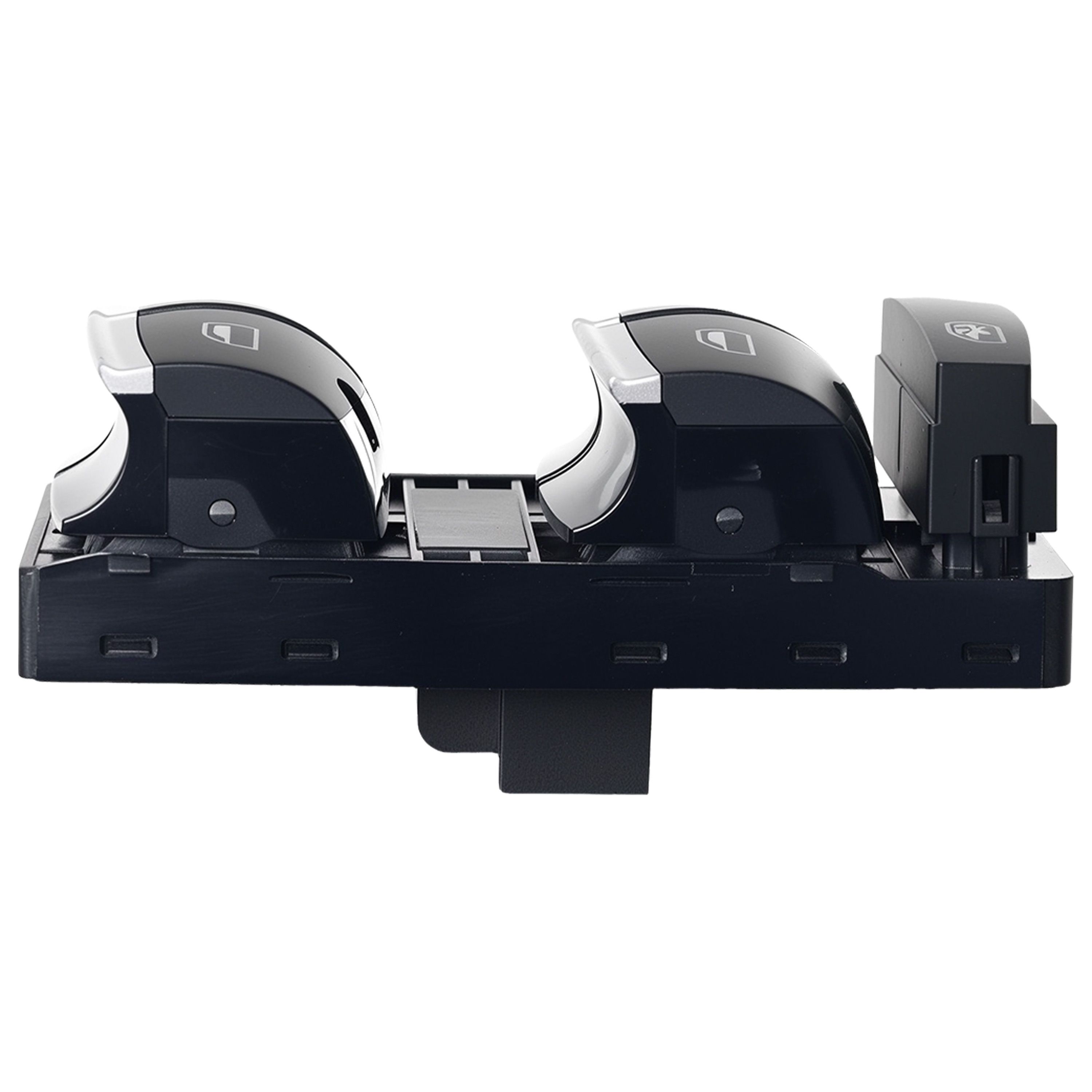 Control De Elevador Audi A3 2003-2012 Negro Filo Plata 5 Teclas 2010 Pins Delantera Izquierdo - imagen 3