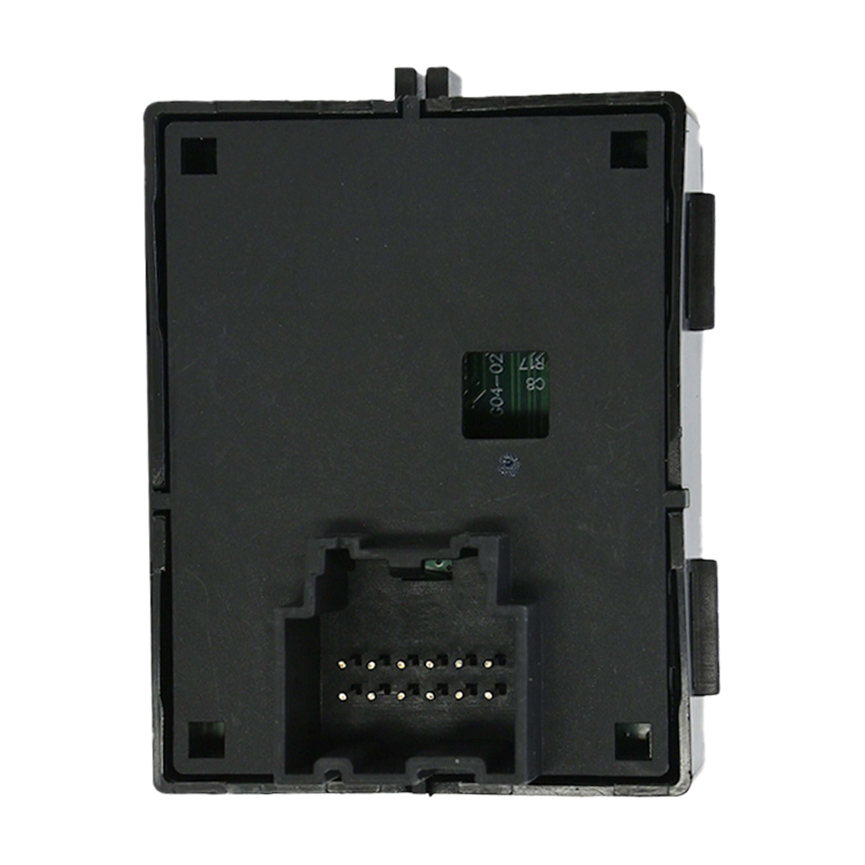 Control De Elevador Chevrolet Cheyenne 2014-2018 Negro 2 Tecla 12 Pines Delantera Izquierdo - imagen 2