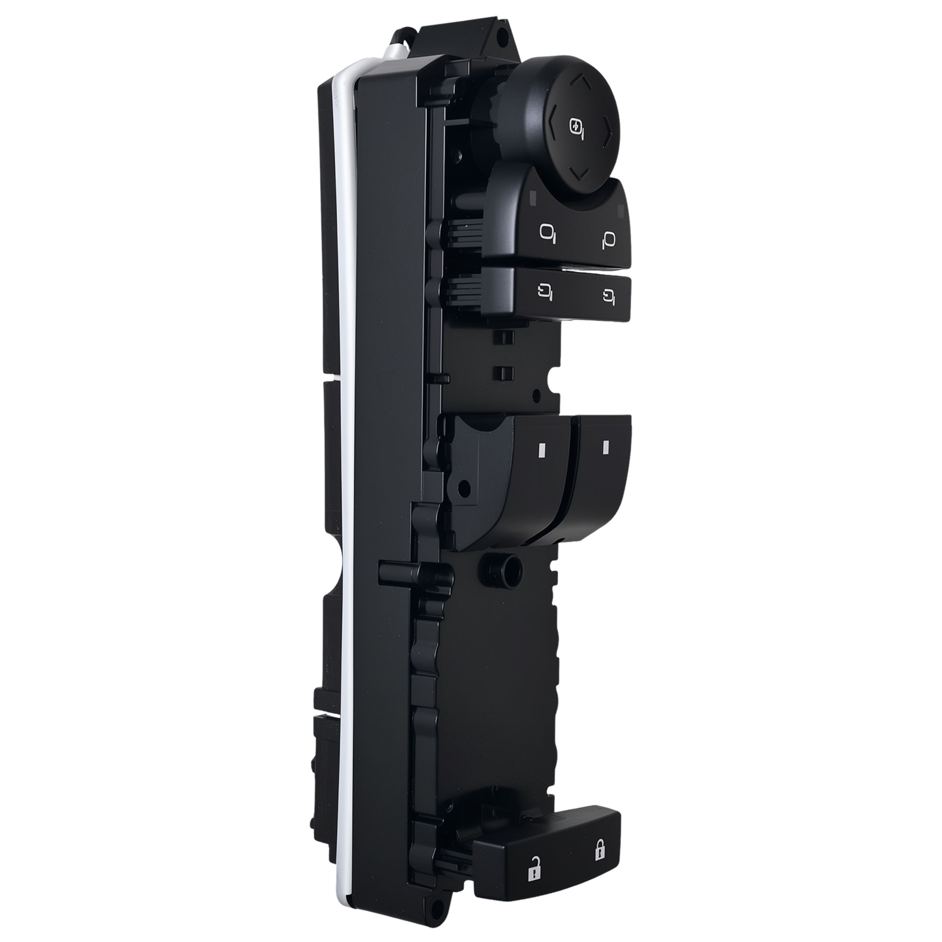Control De Elevador Chevrolet Cheyenne 2007-2013 Negro 3 Teclas 1980 Pins Para Espejos Autoabatibles Delantera Izquierdo - imagen 5
