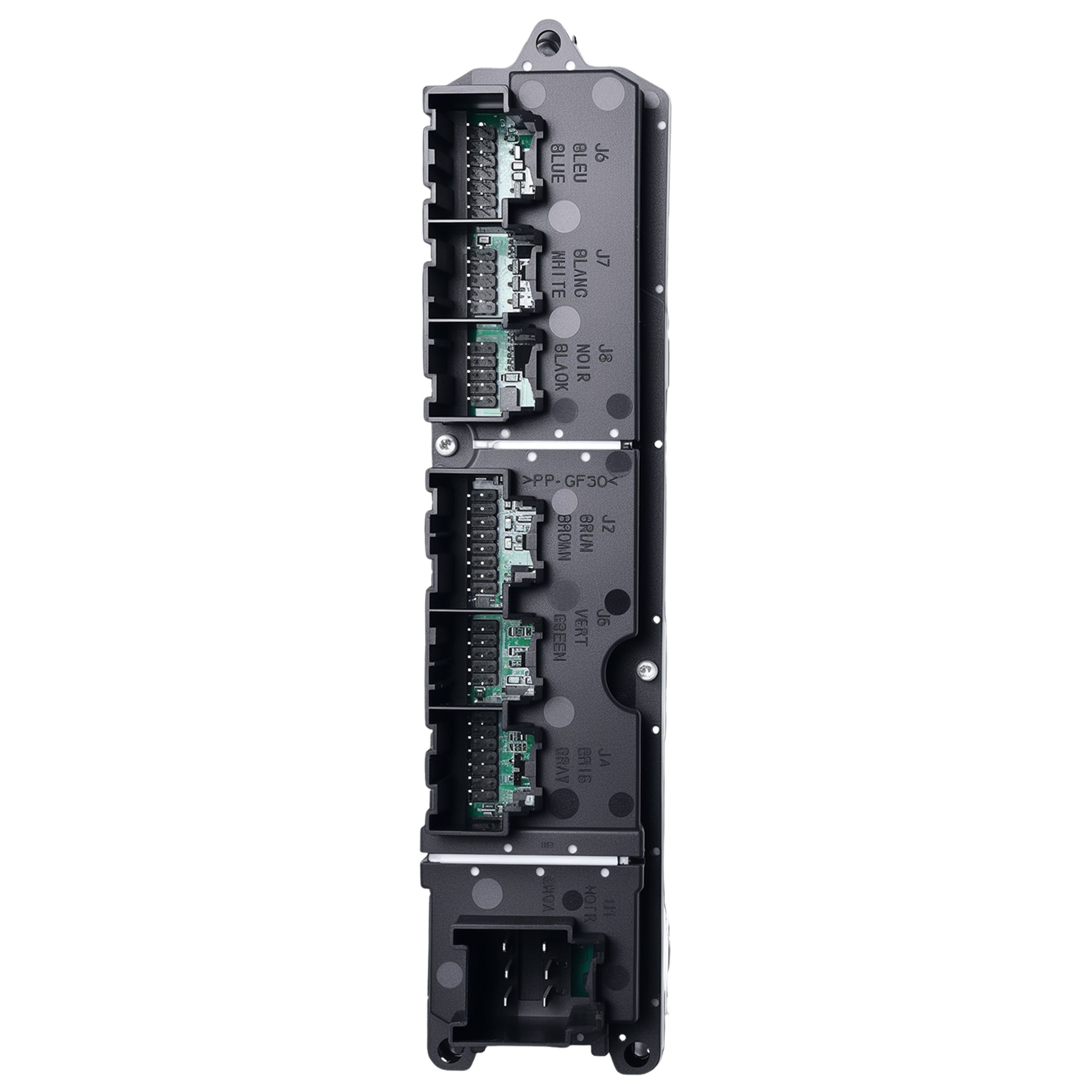 Control De Elevador Chevrolet Cheyenne 2007-2013 Negro 3 Teclas 1980 Pins Para Espejos Autoabatibles Delantera Izquierdo