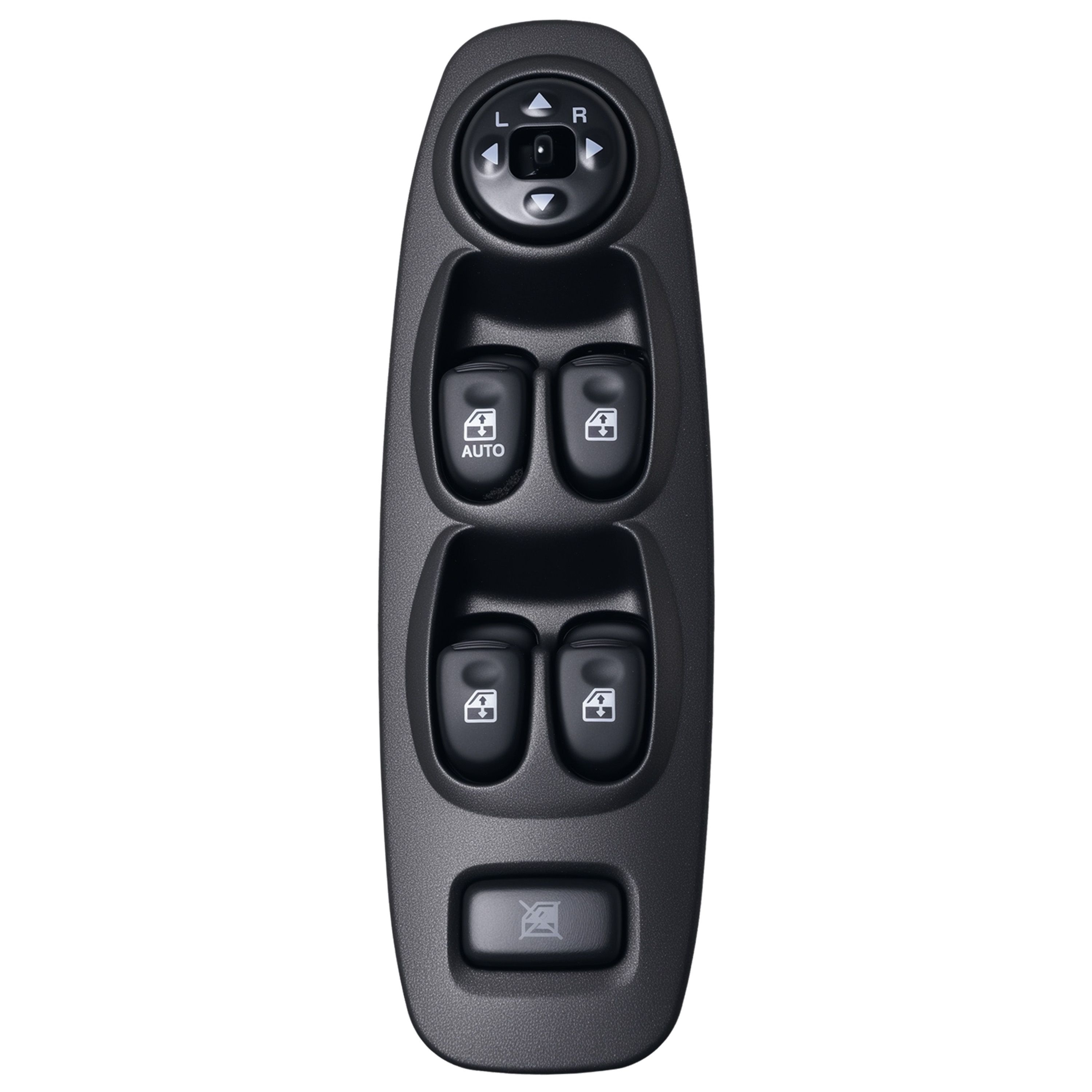 Control De Elevador Dodge Verna 2000-2006 Negro/Gris 6 Teclas 2021 Pins Delantera Izquierdo - imagen 2