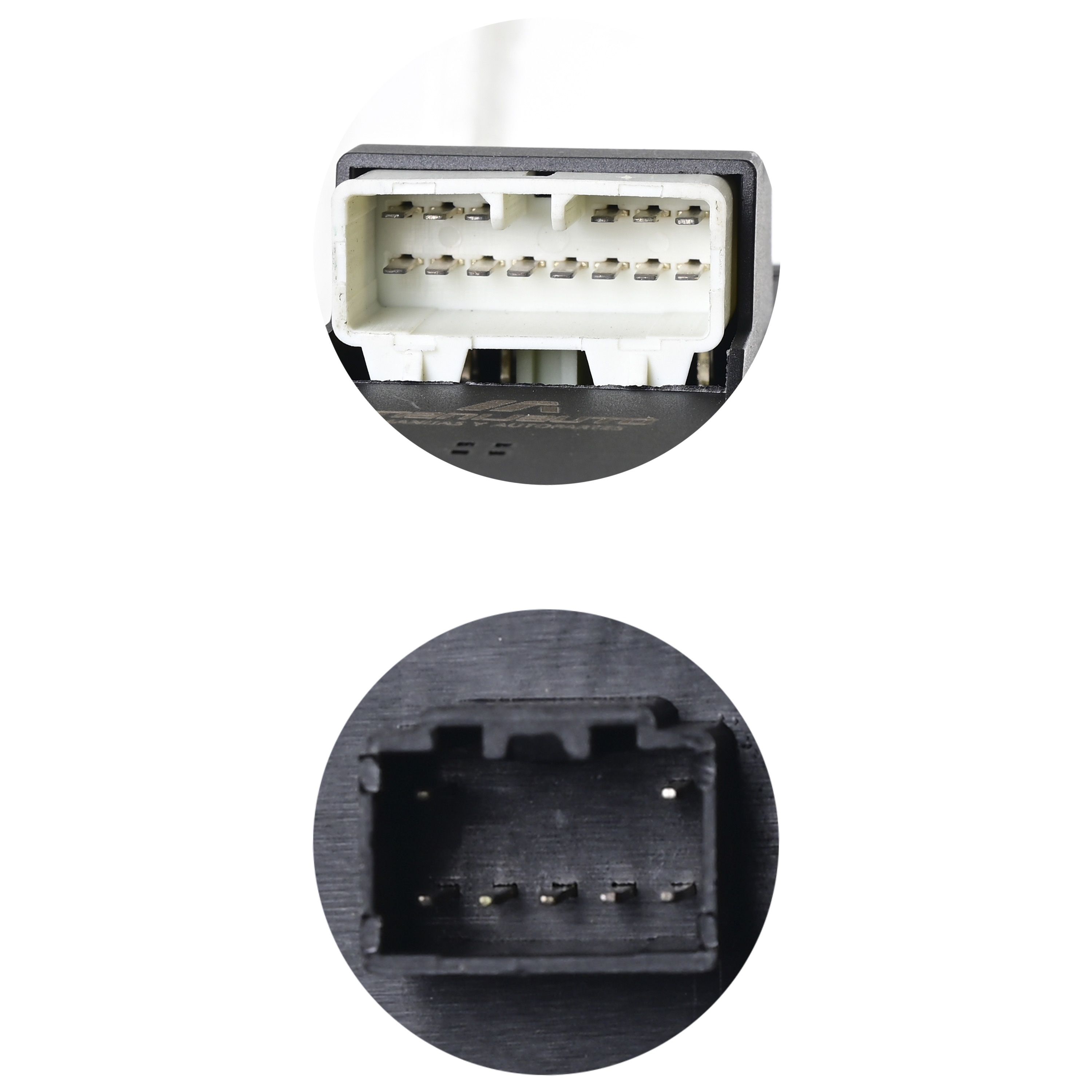 Control De Elevador Dodge Verna 2000-2006 Negro/Gris 6 Teclas 2021 Pins Delantera Izquierdo - imagen 4