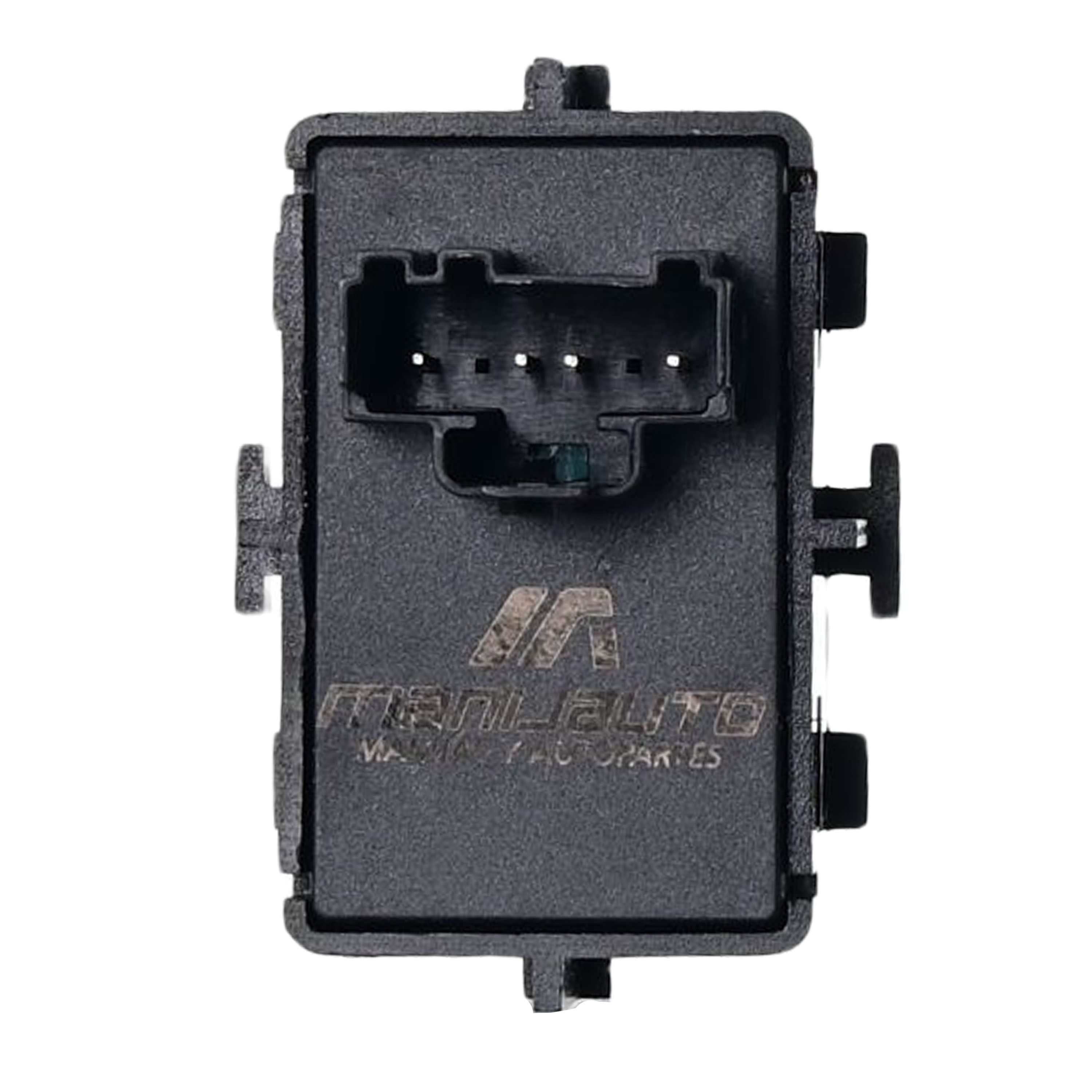 Control De Elevador Ford Explorer 2011-2015 Negro Filo Cromado 1 Tecla 4 Pins Doble Click Delantera Derecho