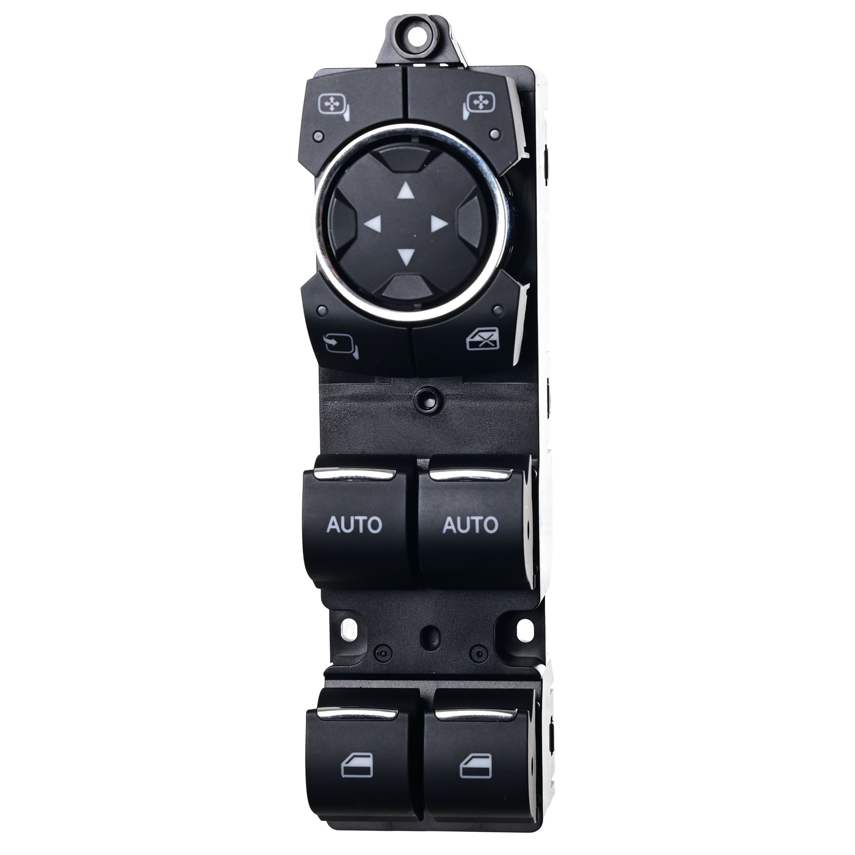 Control De Elevador Ford Explorer 2011-2015 Negro Filo Cromado 5 Teclas 2017 Pins Para Espejos Autoabatibles De Memoria Delantera Izquierdo - imagen 2