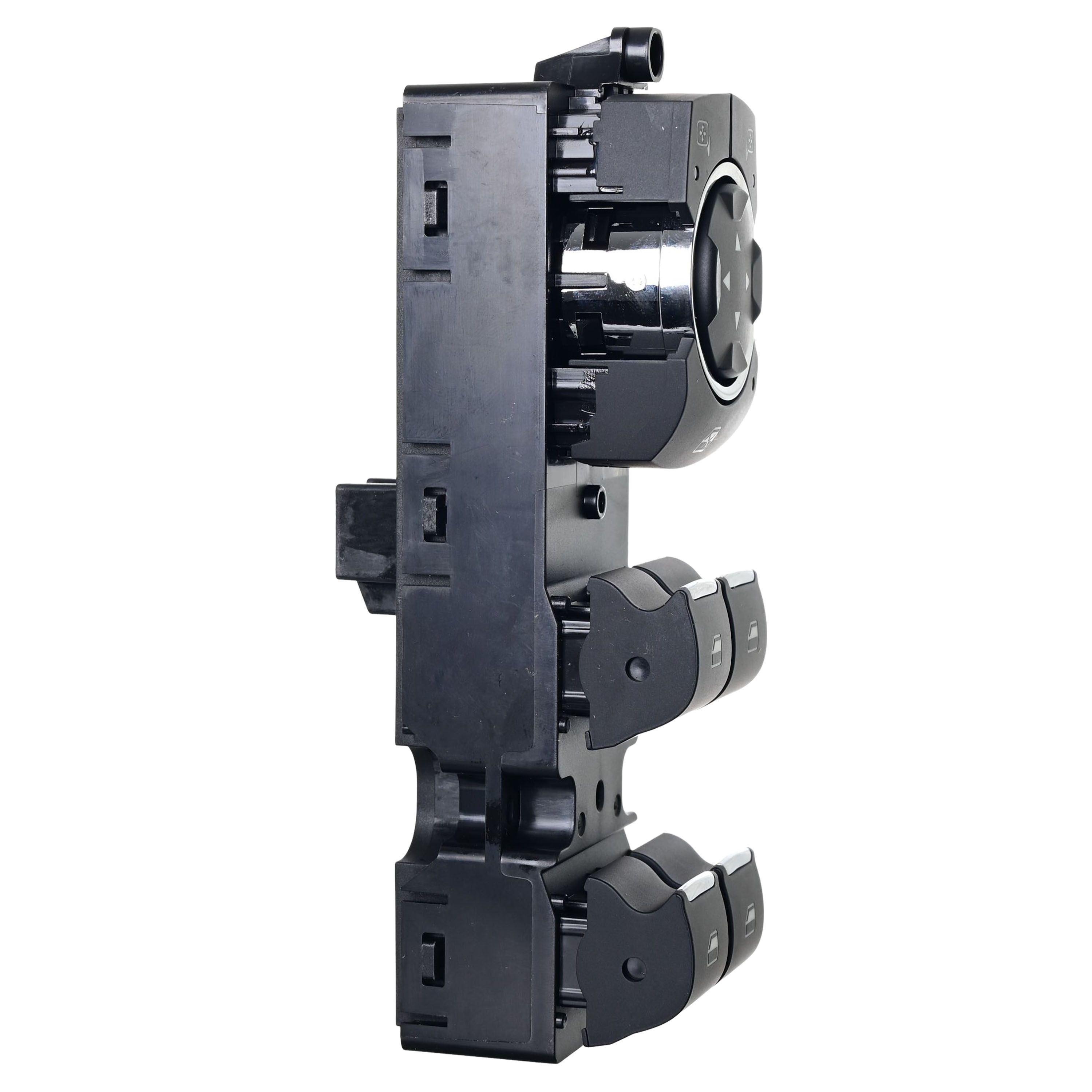 Control De Elevador Ford Edge 2016-2024 Negro Filo Cromado 5 Teclas 8 Pins Sin Espejos Autoabatibles Delantera Izquierdo - imagen 5