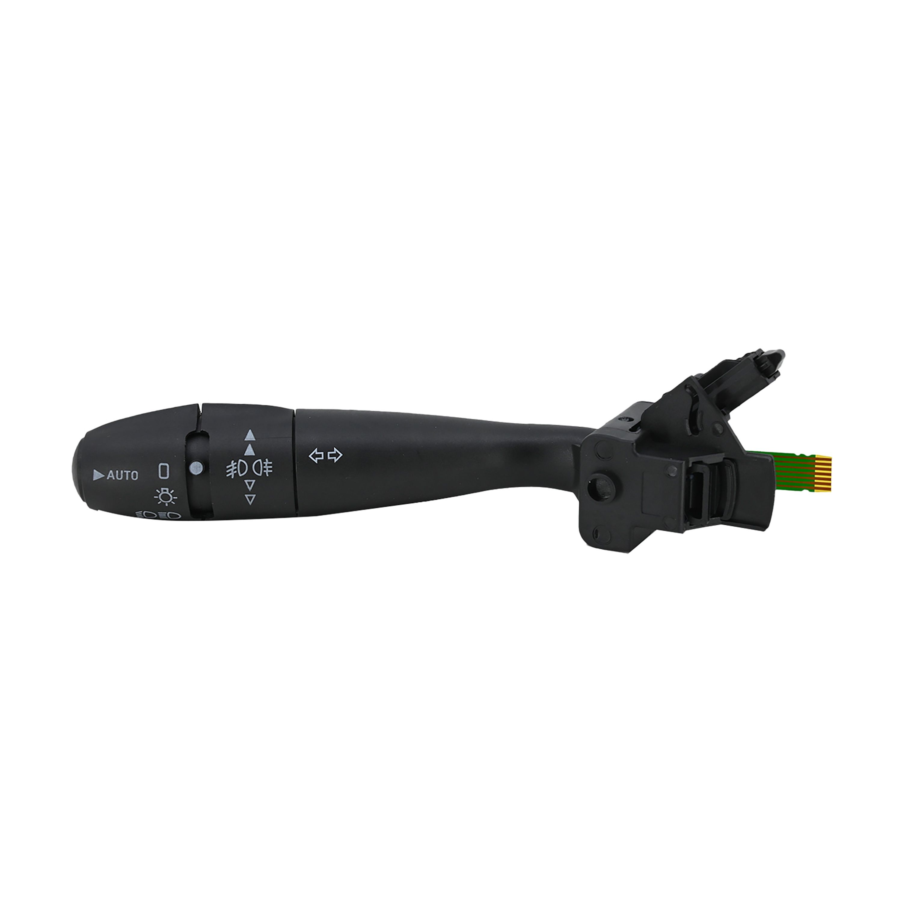 Palanca Direccional Peugeot 206 2001-2009 Negro Control De Luces 6 Pines Delantera Izquierdo