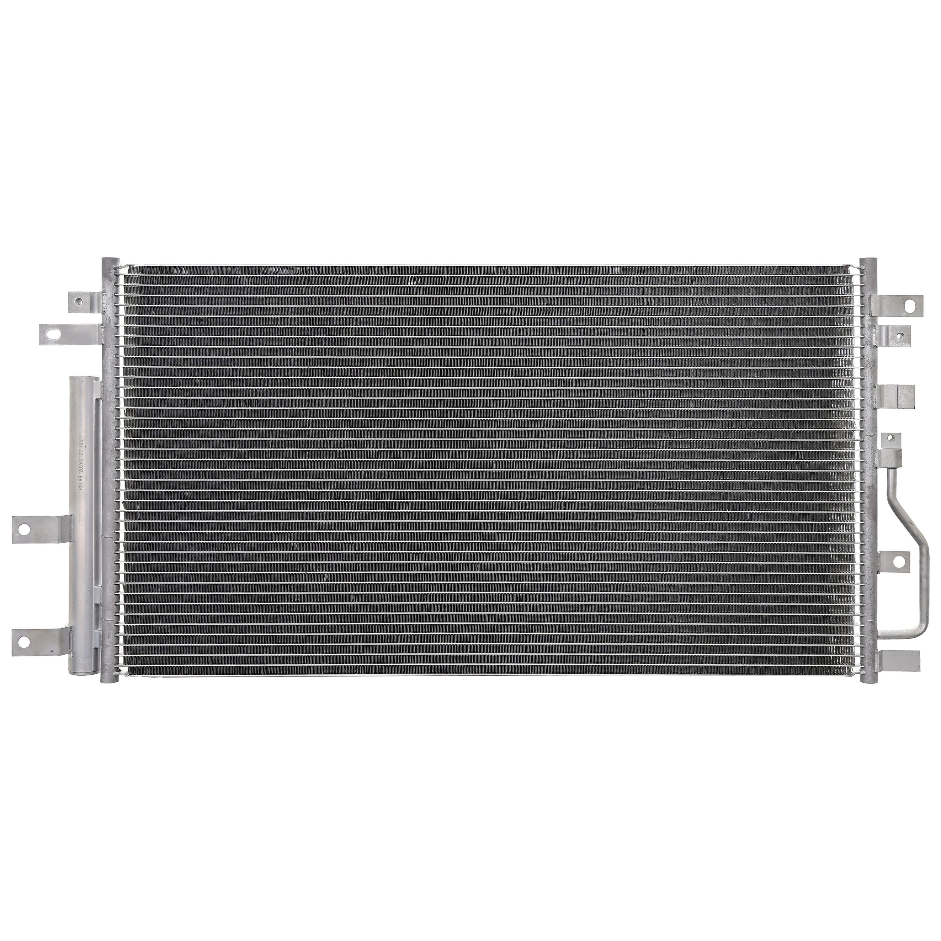 Condensador Cadillac Cs75 Plus 2022-2026 L4 1.5 Lts 2026 7/9X14 3/4X12Mm Alum Sold Polar