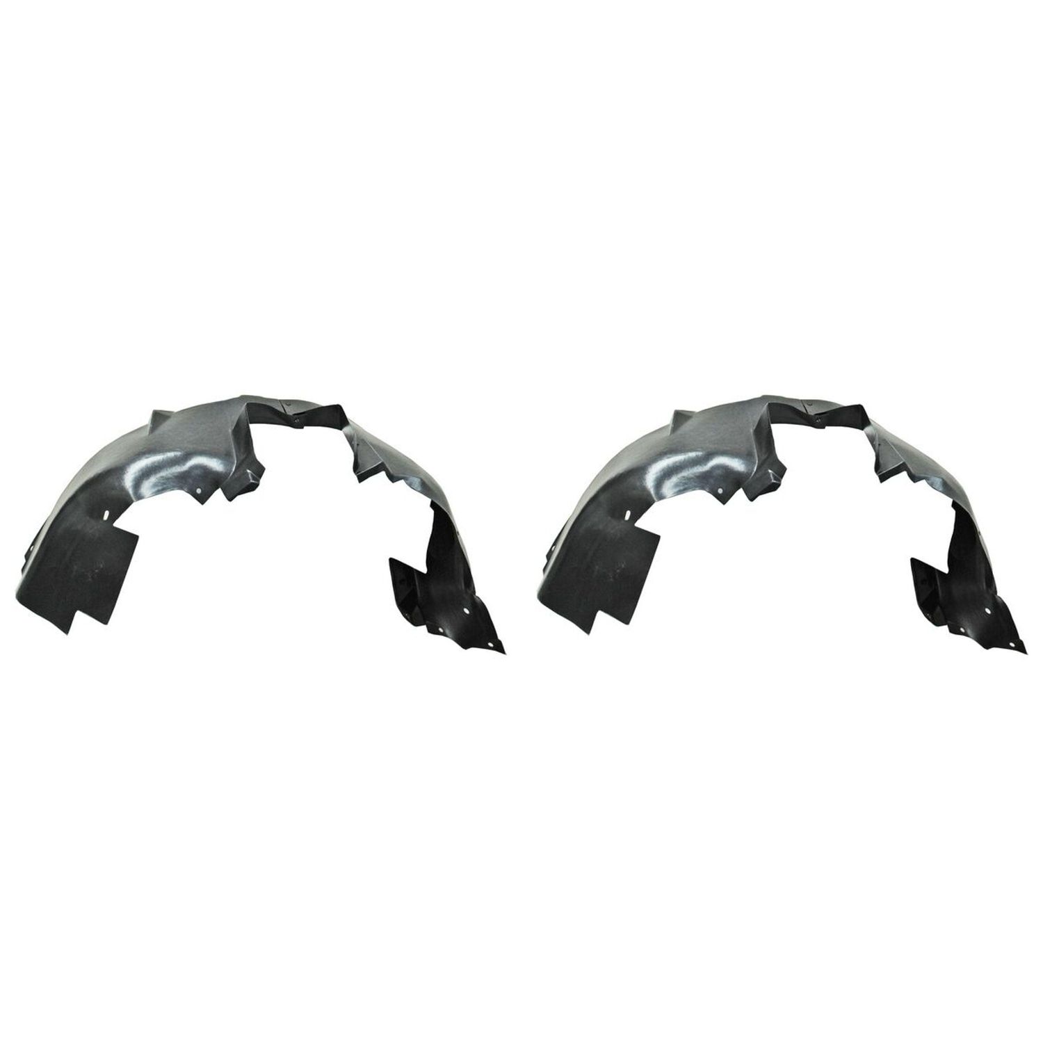 Par Tolvas Salpicaderas Chevrolet Chevy C3 2009-2012 Plastico
