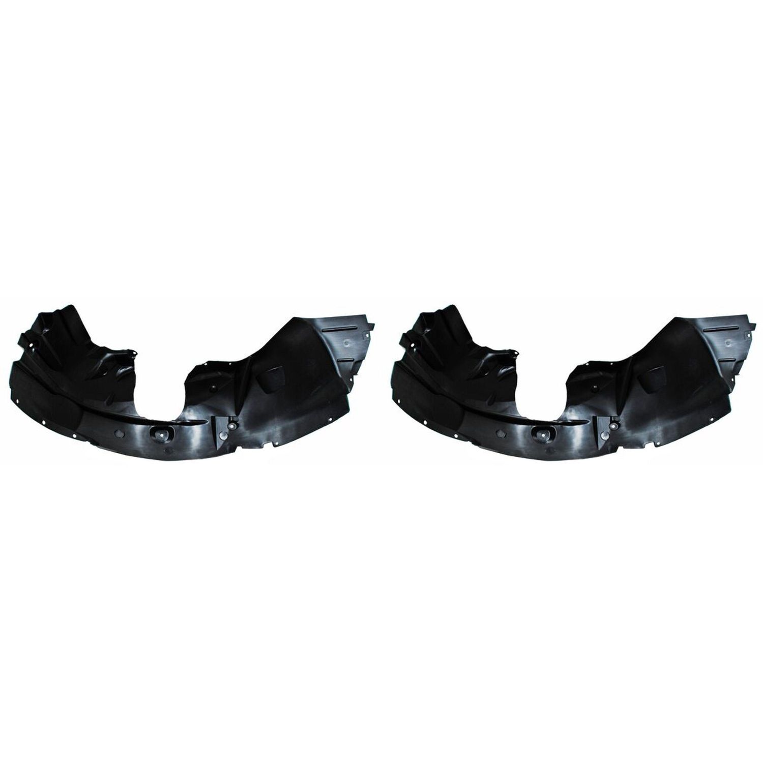 Par Tolvas Salpicaderas Ford Figo 2016-2018 Plastico