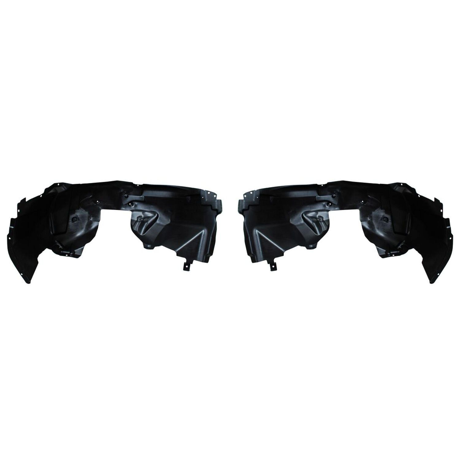 Par Tolvas Salpicaderas Ford Mustang 2015-2017 Plastico
