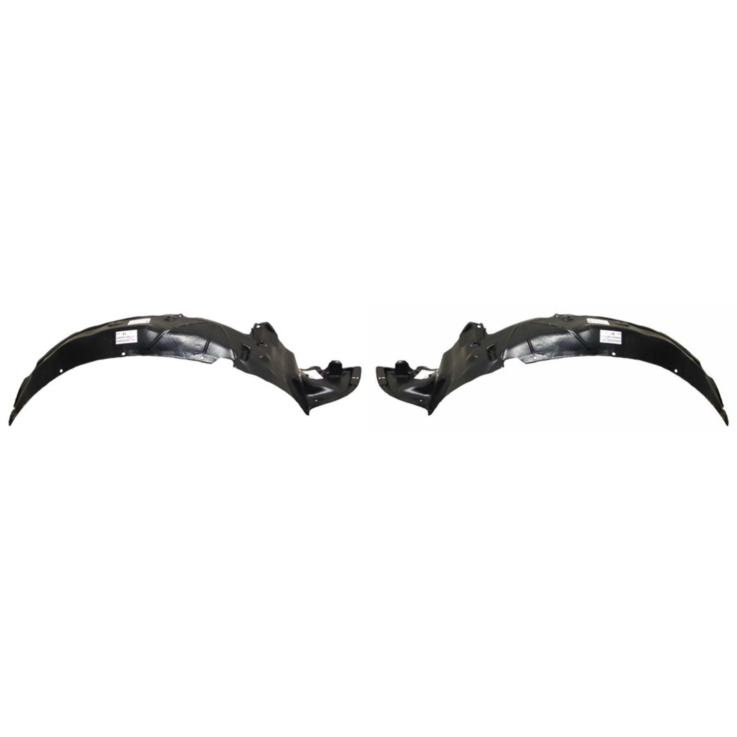 Par Tolvas Salpicaderas Honda Civic 1996-2000 Plastico