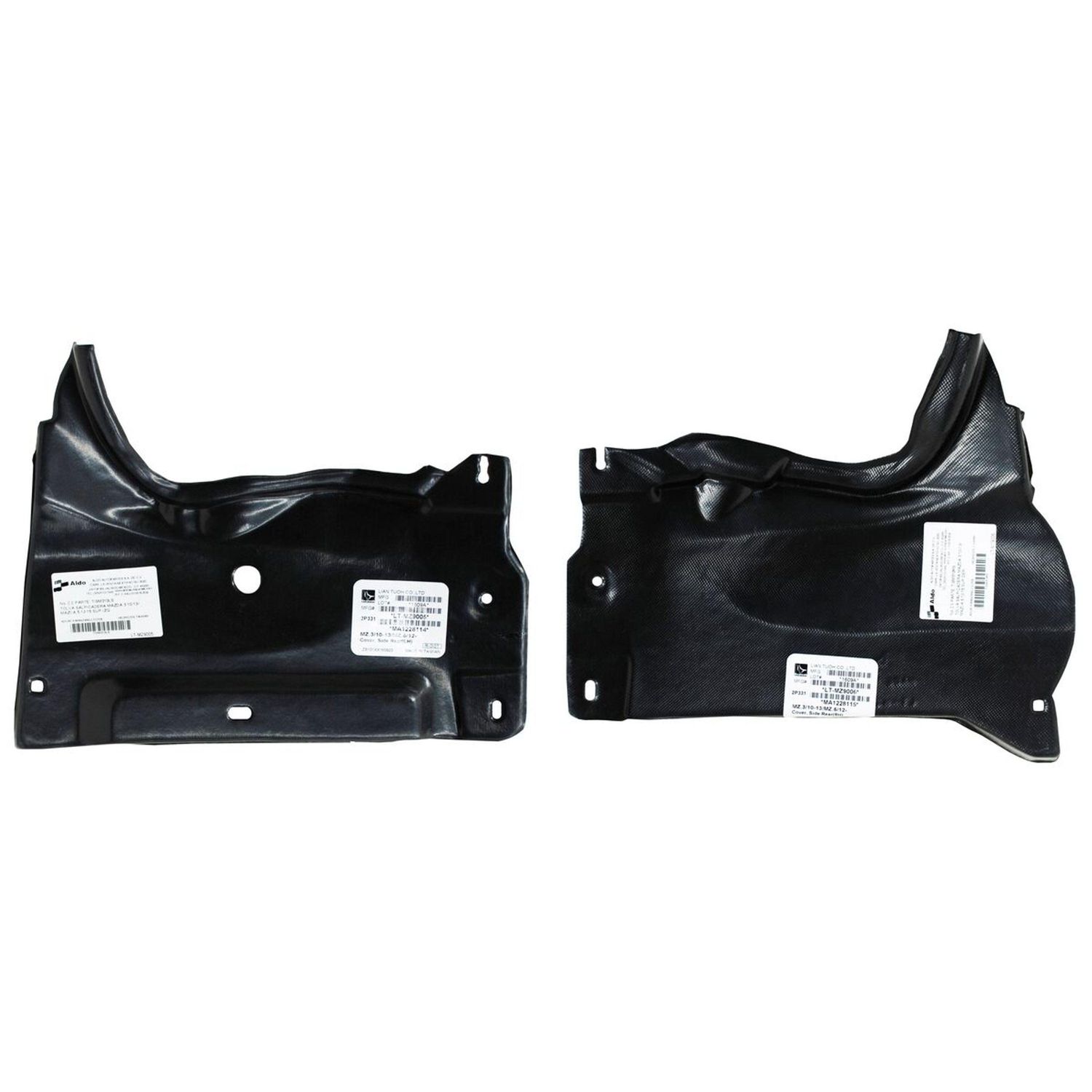 Par Tolvas Salpicaderas Superior Mazda 3 2010-2013/ Mazda 5 2012-2015