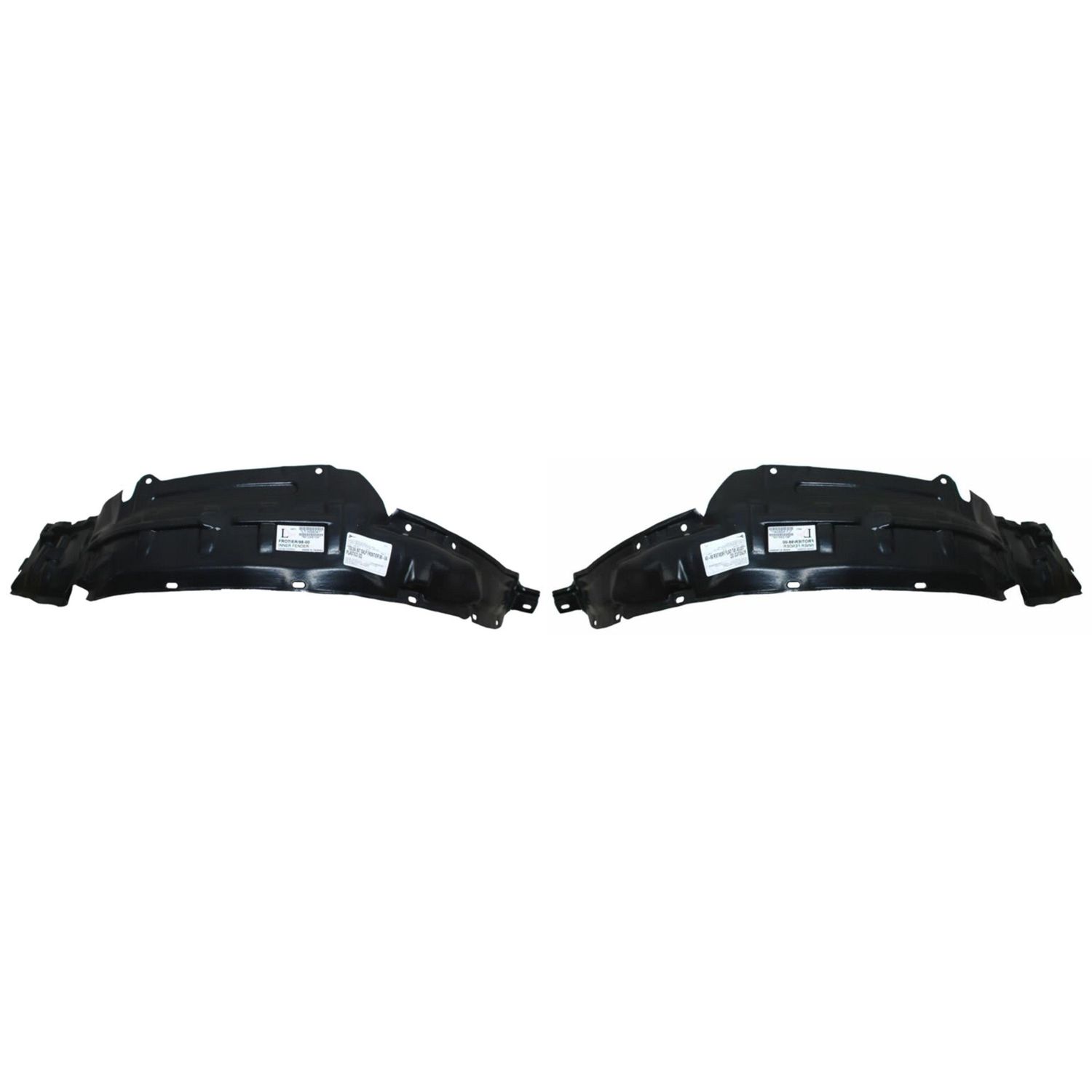 Par Tolvas Salpicaderas Nissan Frontier 1993-2004 Plastico