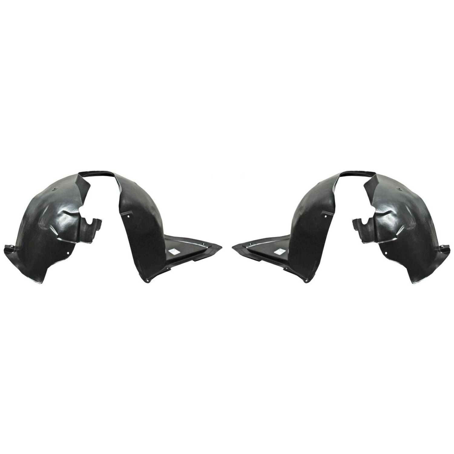 Par Tolvas Salpicaderas Peugeot 307 2001-2005 Plastico