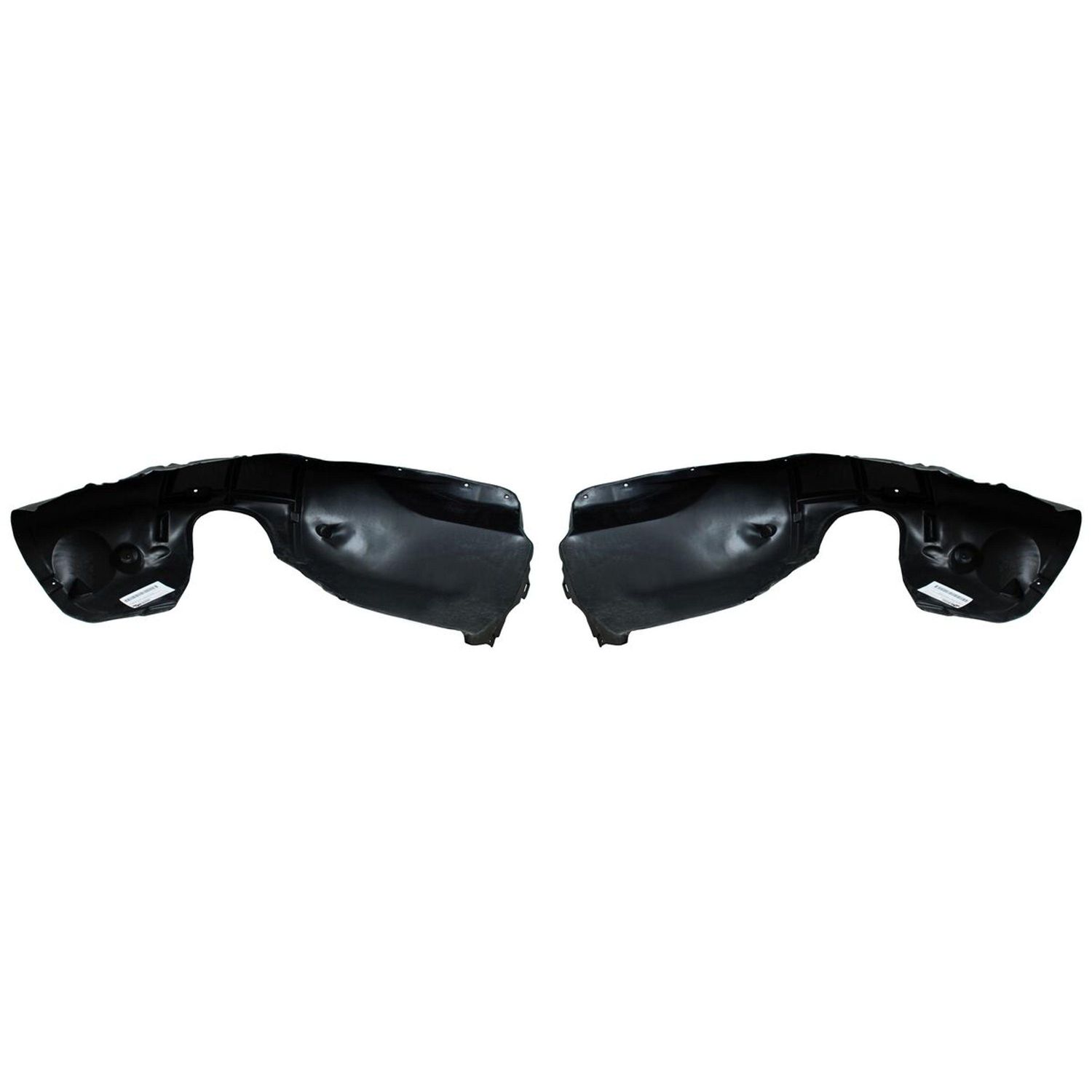 Par Tolvas Salpicaderas Seat Leon 2006-2013 Plastico