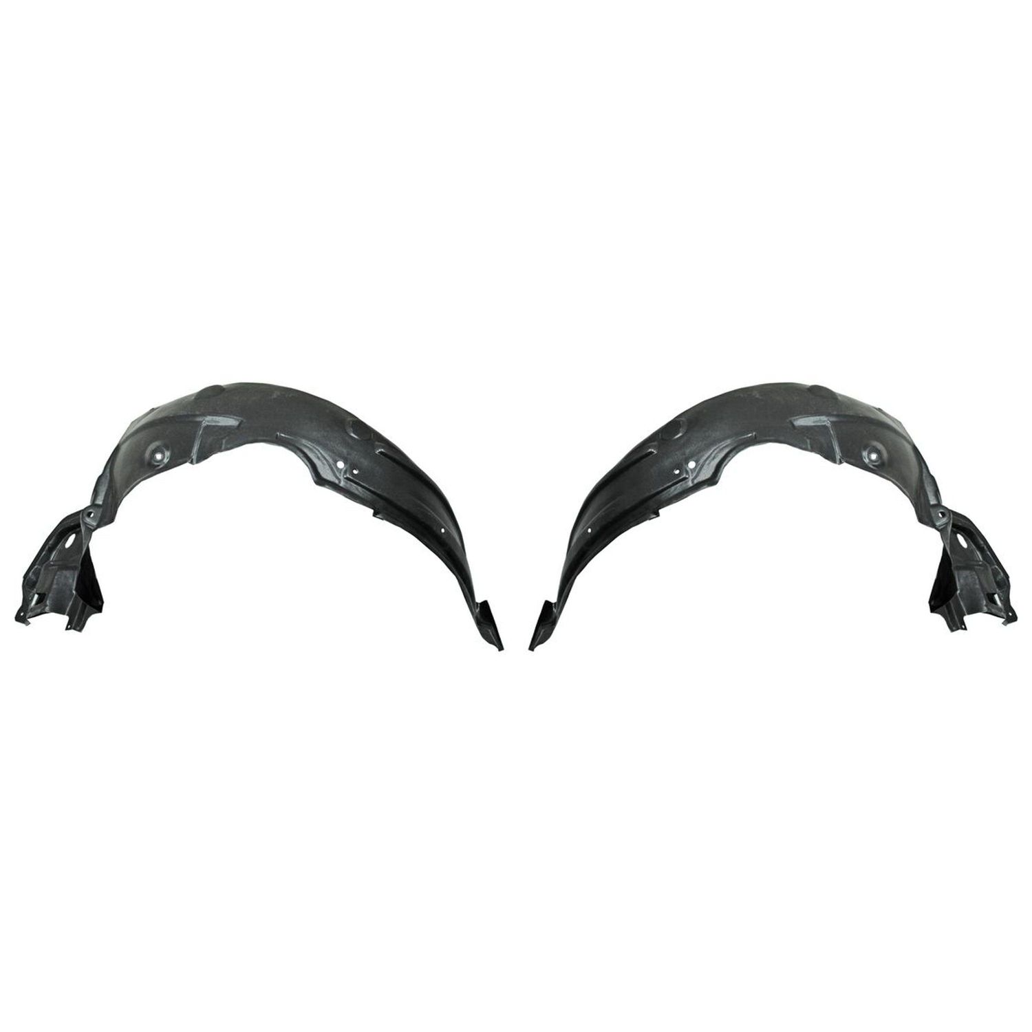 Par Tolvas Salpicaderas Toyota Corolla 2009-2013 Plastico