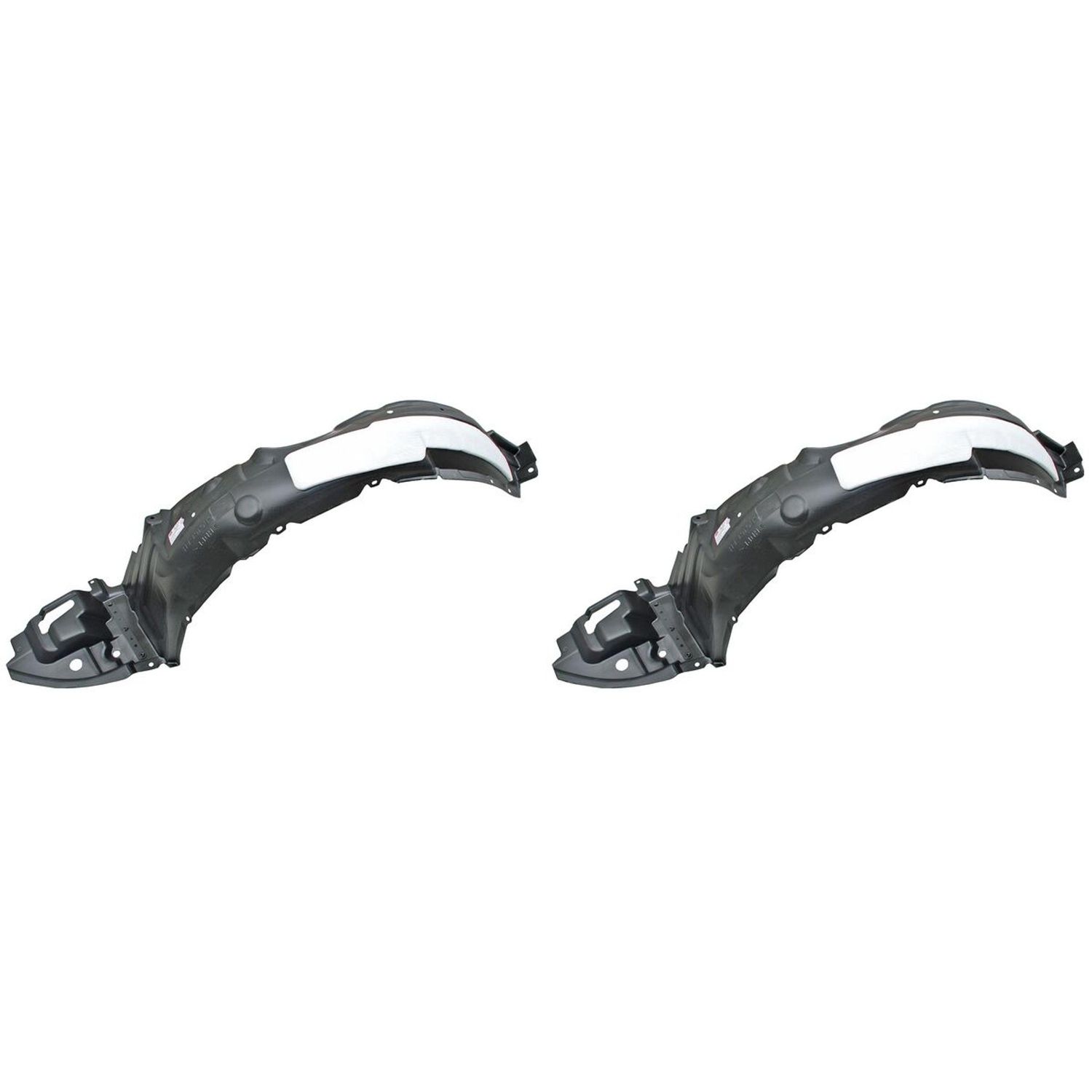 Par Tolvas Salpicaderas Toyota Corolla 2014-2016 Plastico