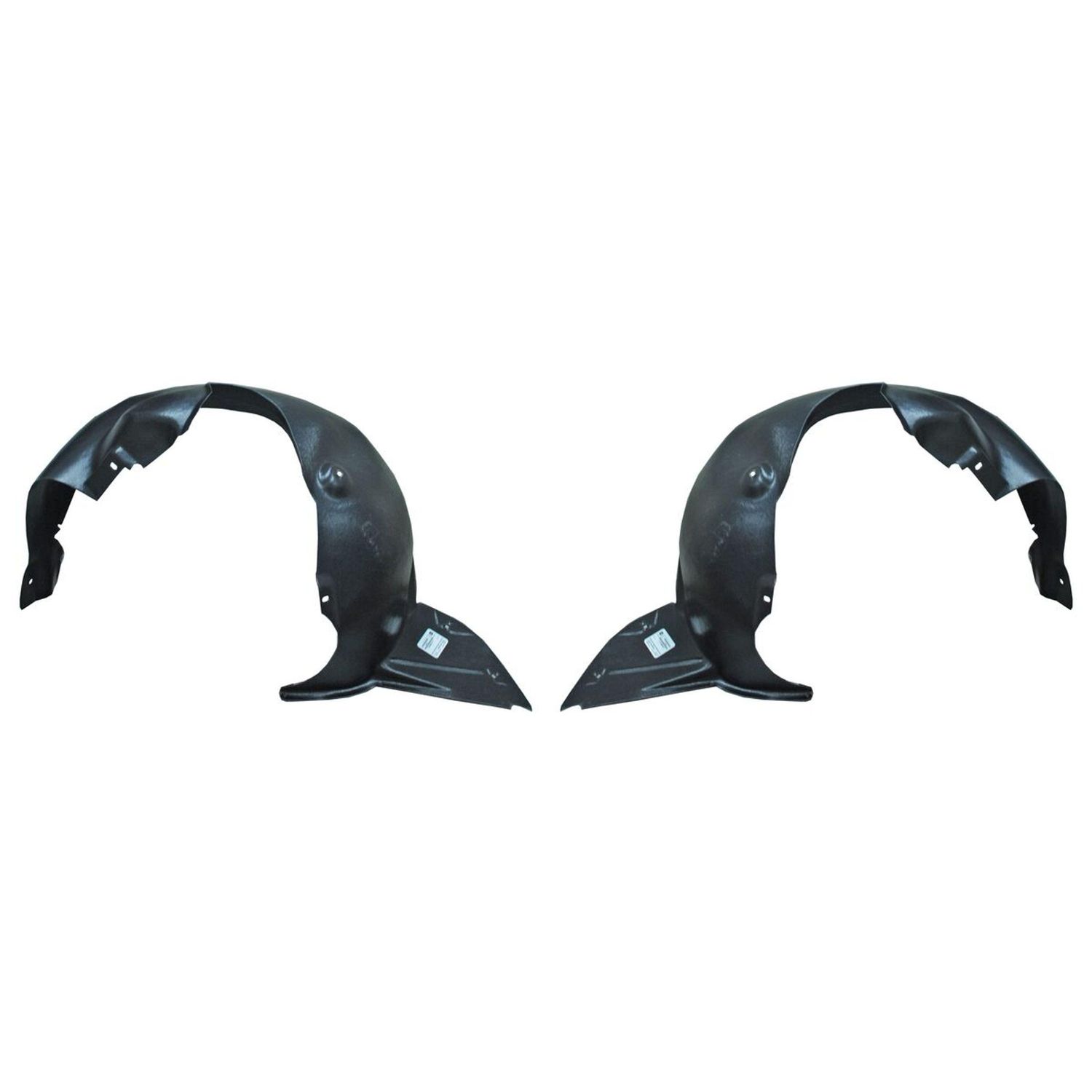 Par Tolvas Salpicaderas Vw Crossfox 2007-2009 Plastico