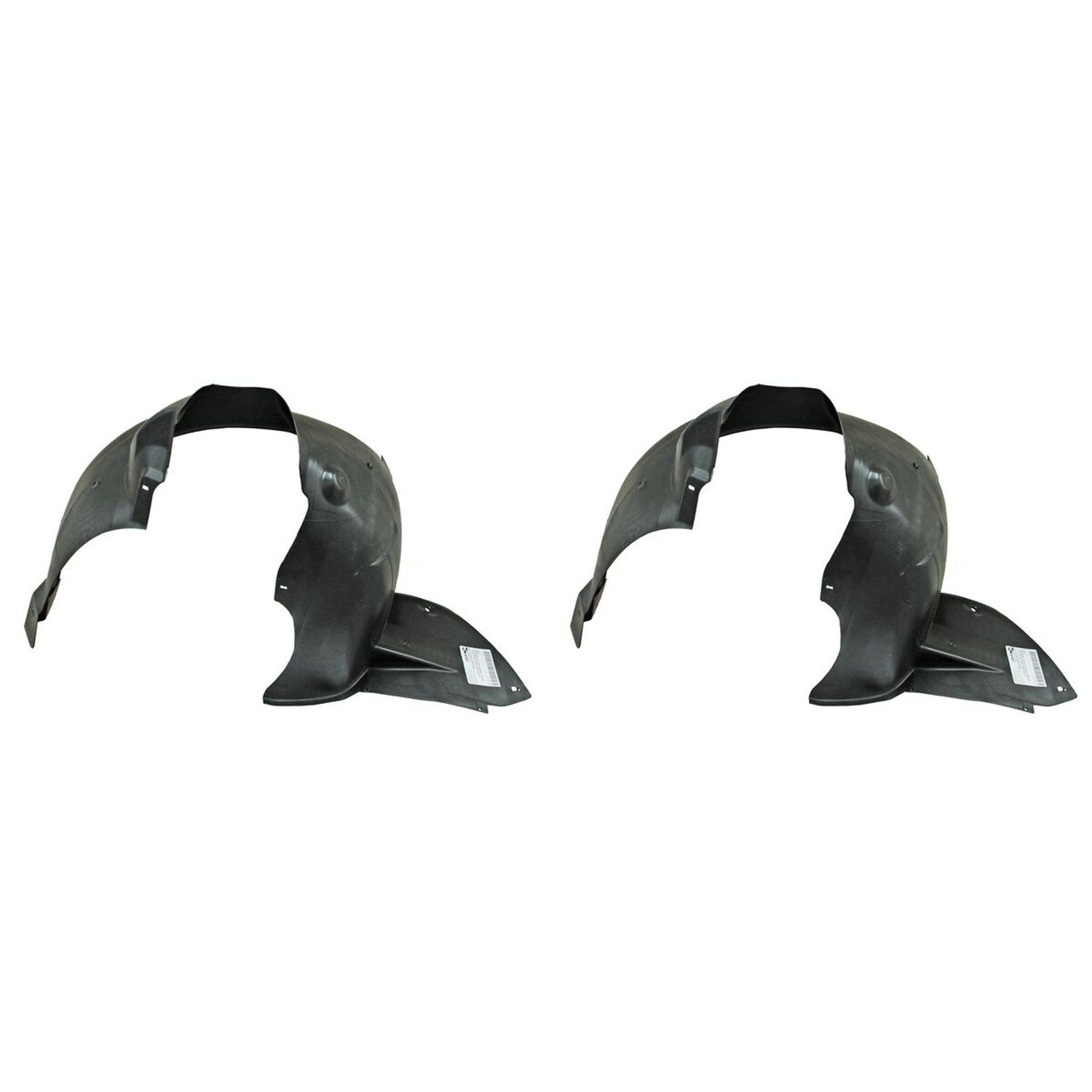 Par Tolvas Salpicaderas Vw Gol 2009-2018/ Saveiro 2010-2013 Plastico