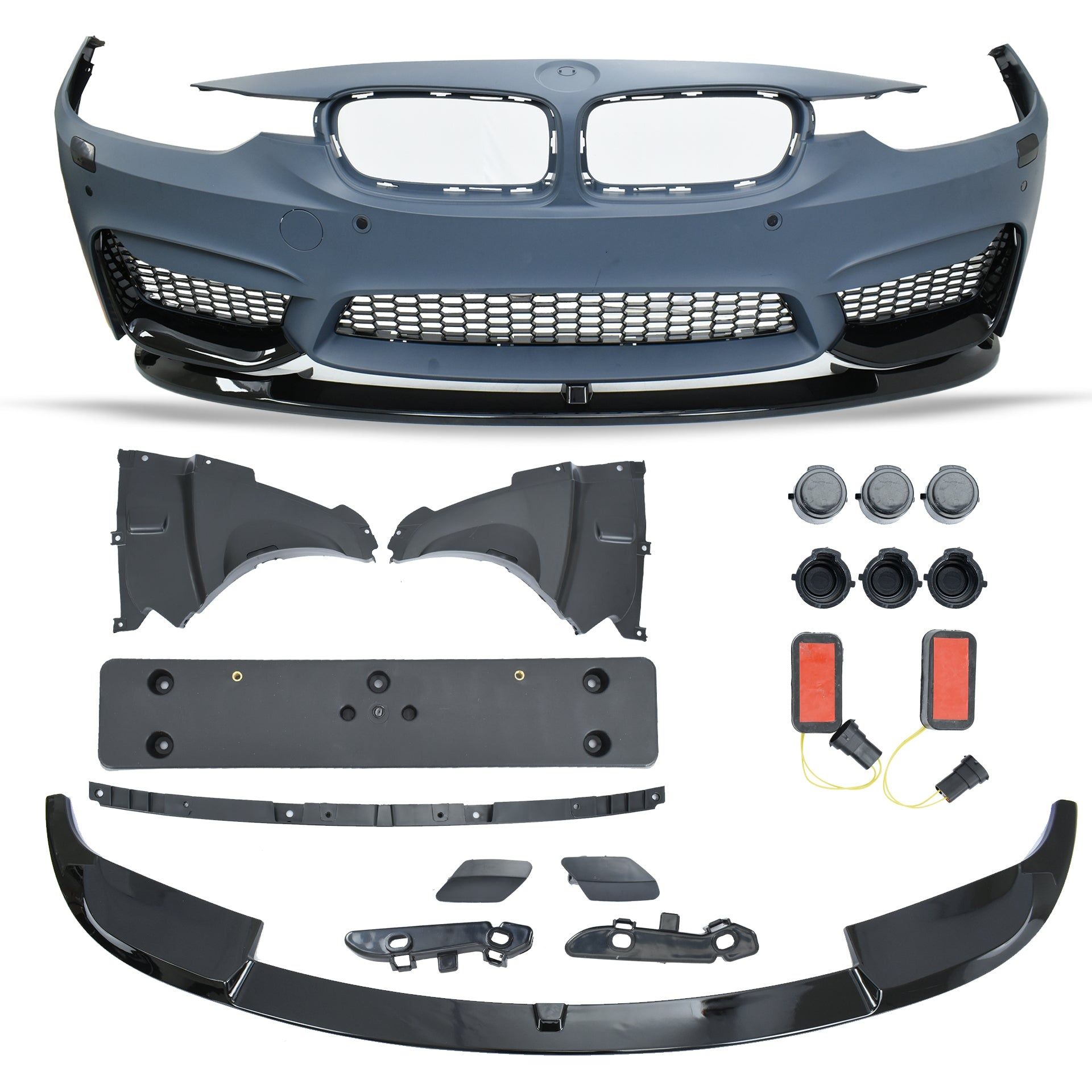 Fascia BMW M3 2012-2018 Completa Con Accesorios Delantera