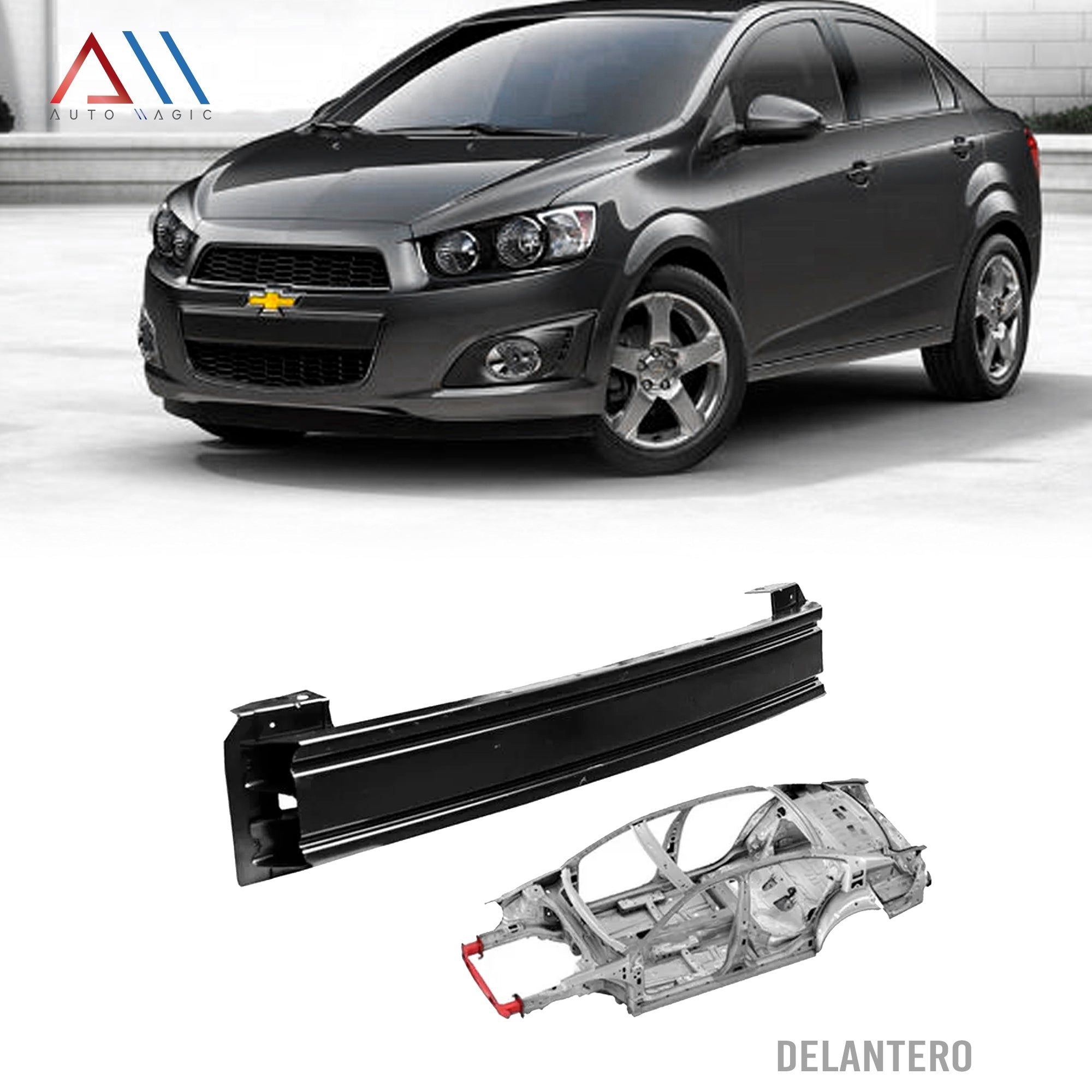 Alma Facia Chevrolet Sonic 2012-2016 Delantera