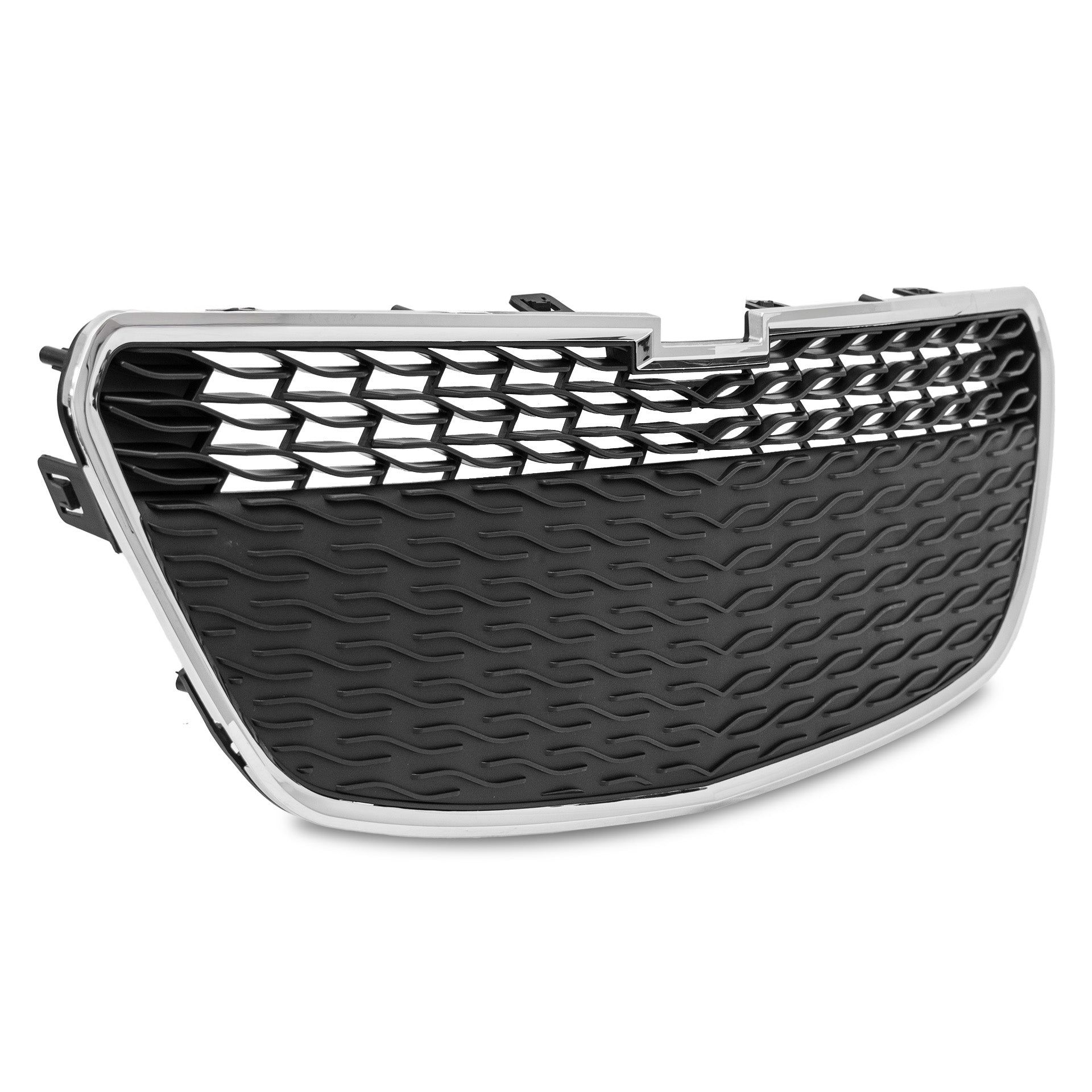 Rejilla De Defensa Central Chevrolet Spark 2013-2016 con Moldura Cromada