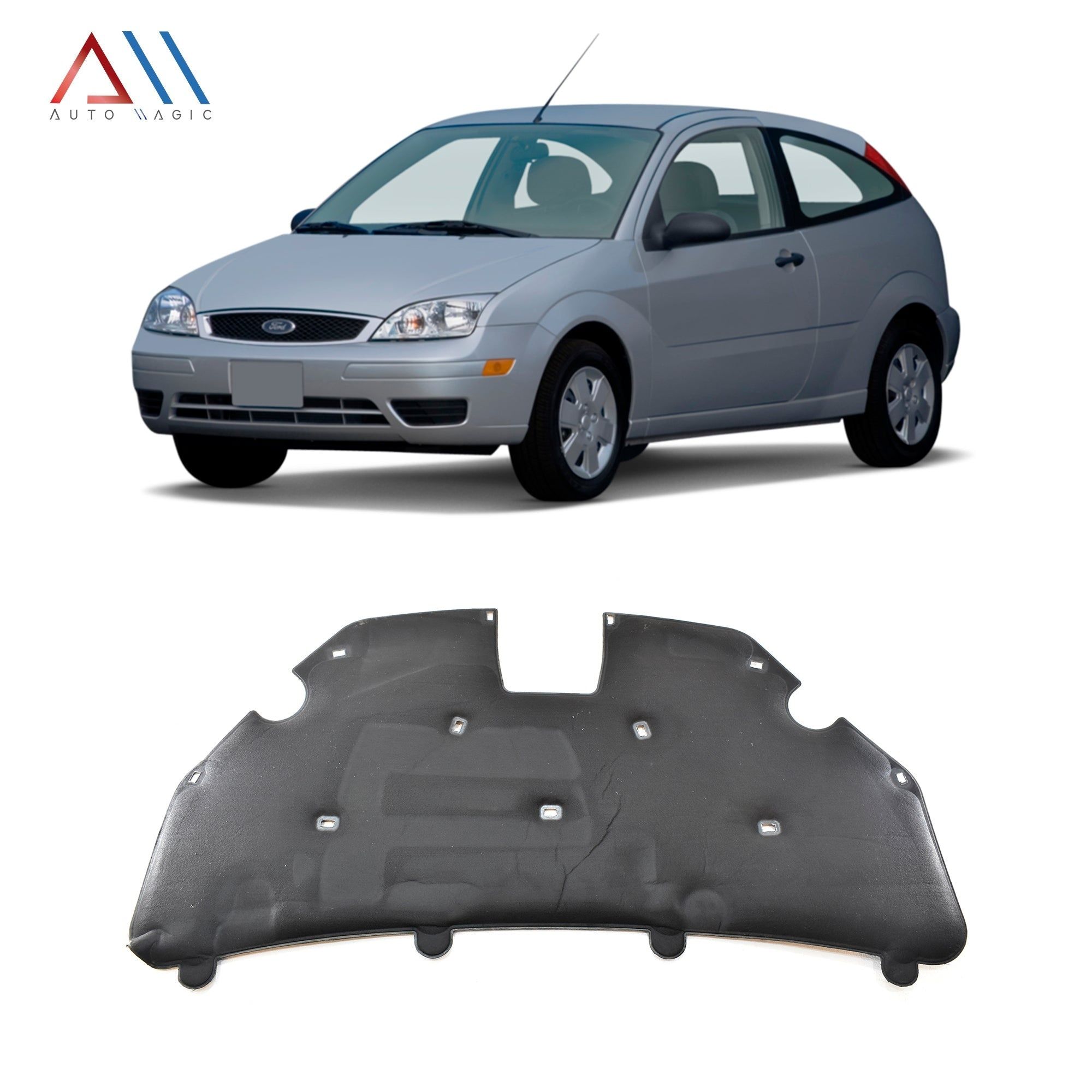 Tolva de cofre Ford Focus 2007-2008 interior insulador