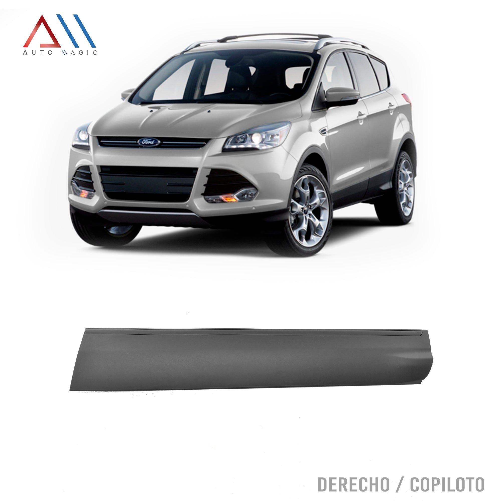 Moldura de puerta delantera derecha Ford Escape 2013-2016
