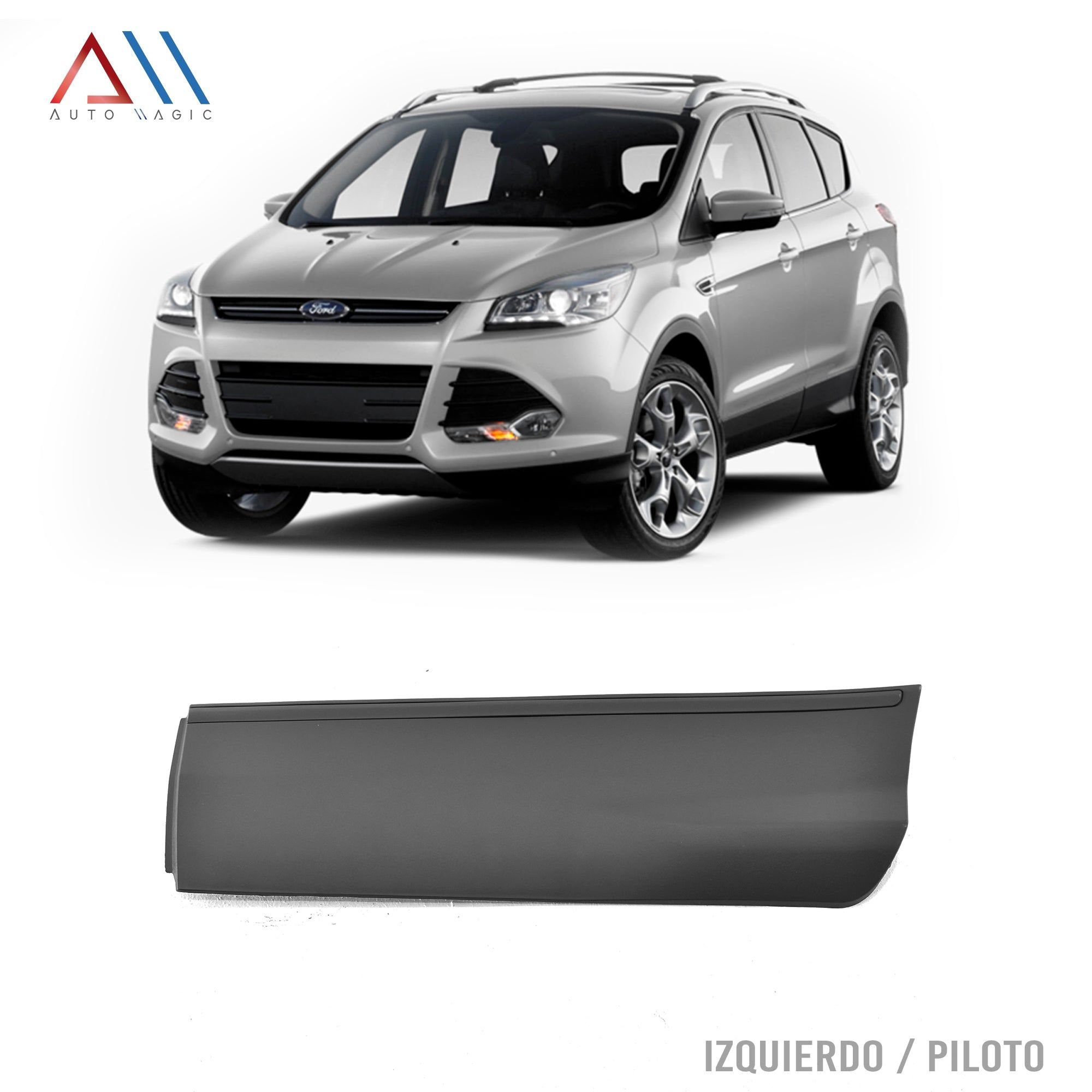 Moldura de puerta trasera izquierda Ford Escape 2013-2016