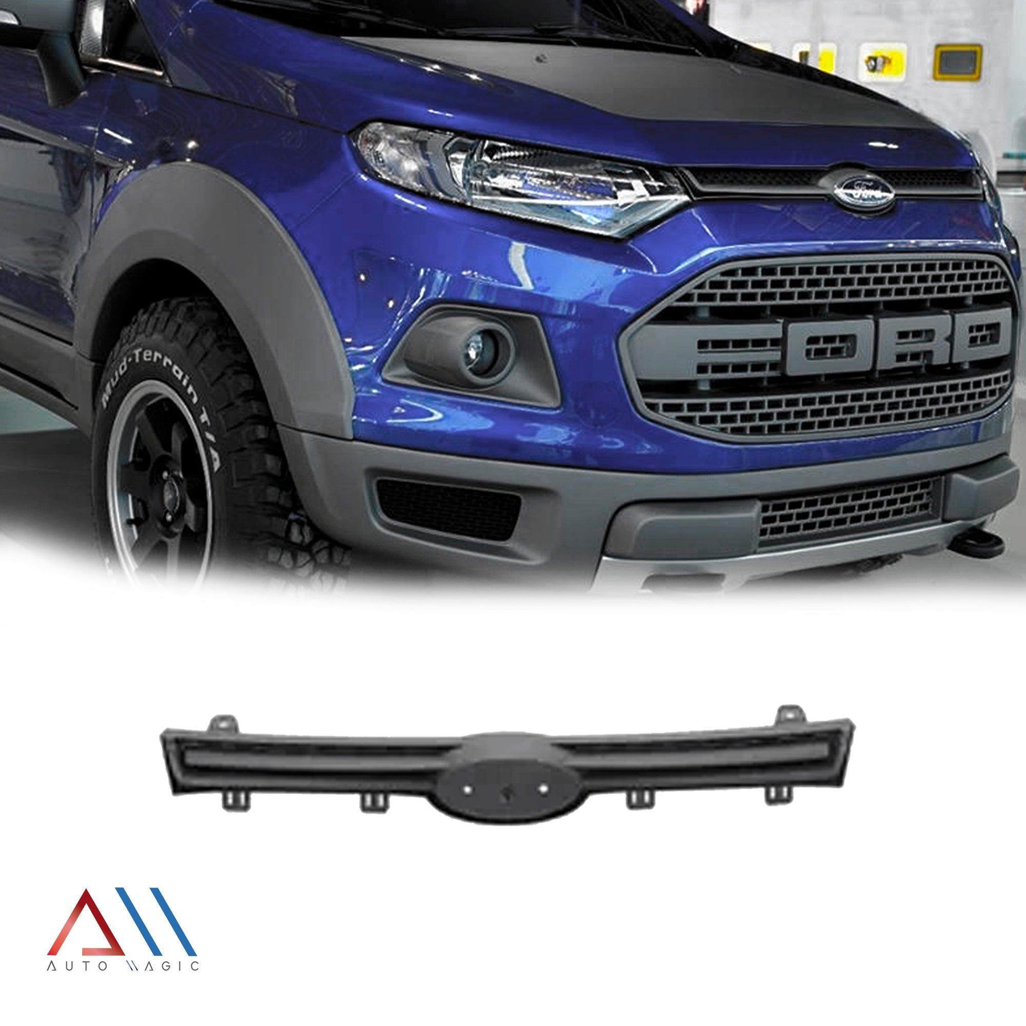 Parrilla Ford Ecosport 2013-2017 Sin Molduraura Cromada