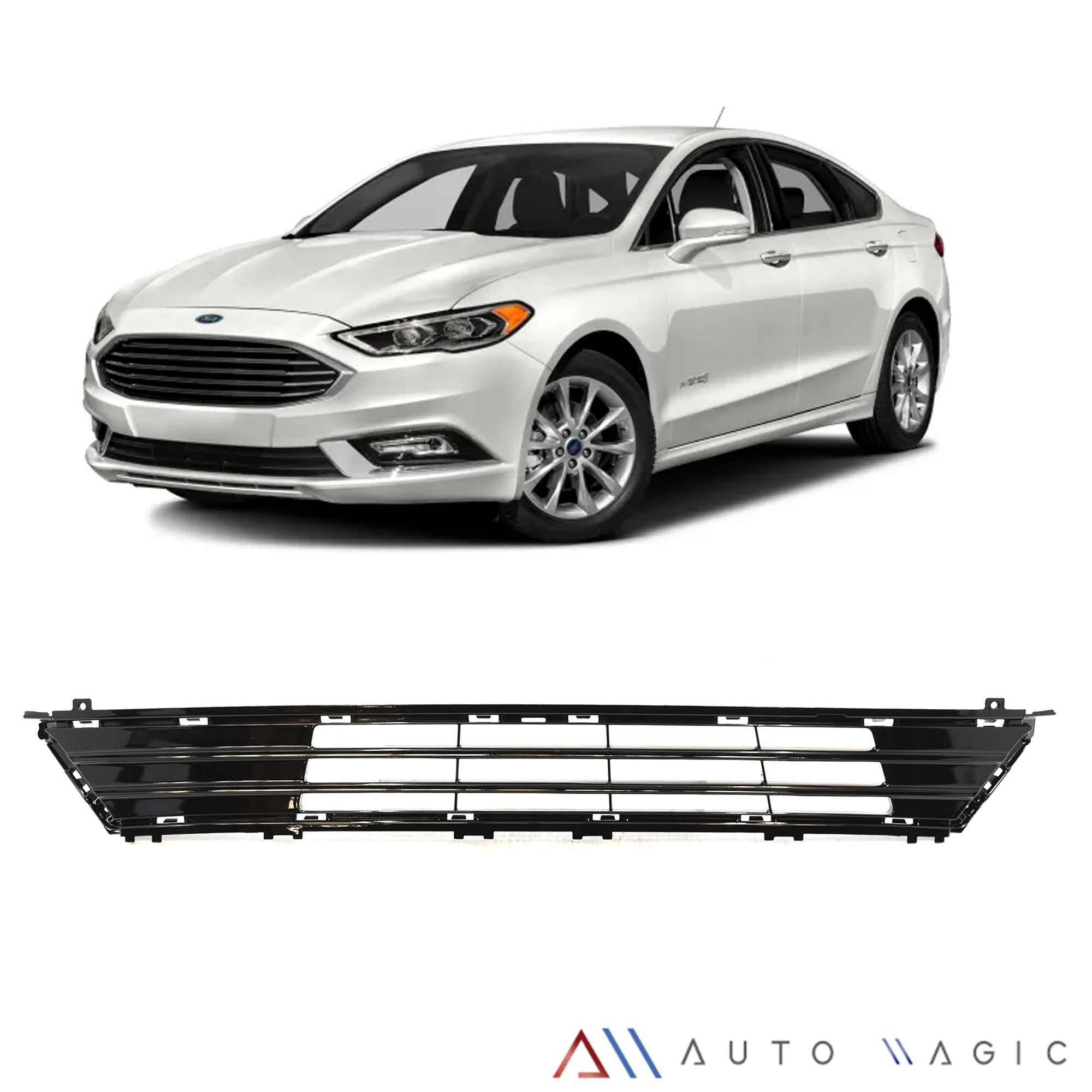 Rejilla De Defensa Central Ford Fusion 2017-2018