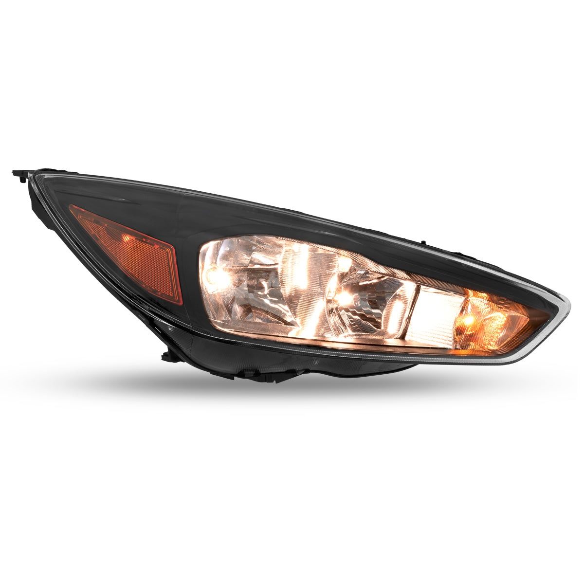Par Faros Ford Focus 2015–2017 Sin luz de dia negros