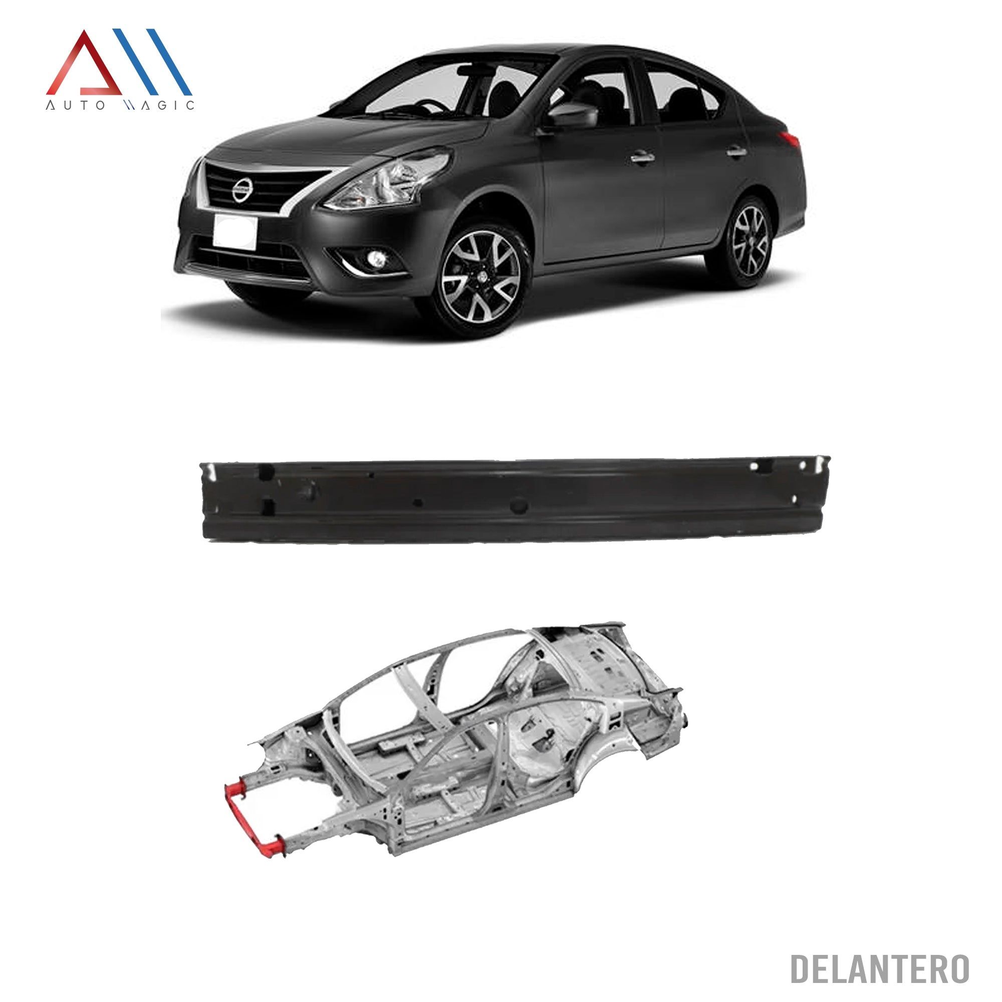 Alma Facia Nissan Versa 2012-2019 Delantera