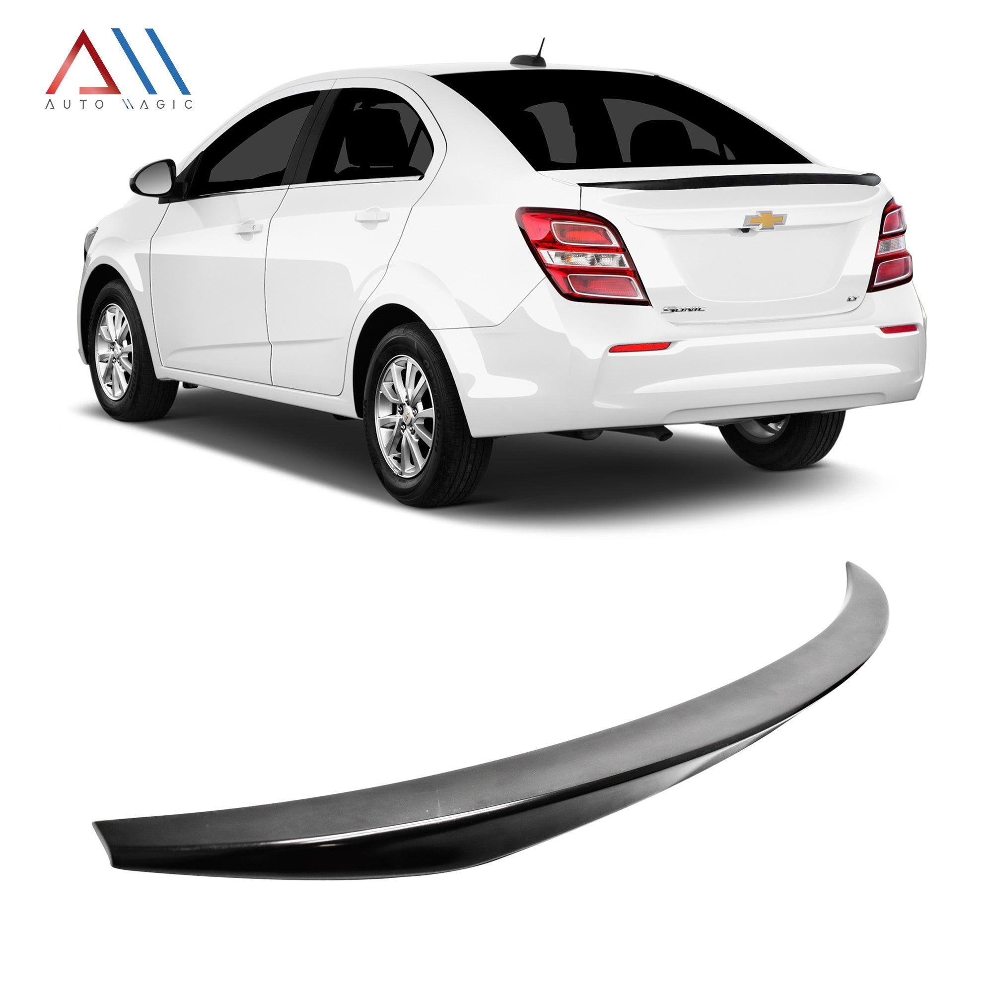 Spoiler de Cajuela chevrolet Sonic 2017-2020