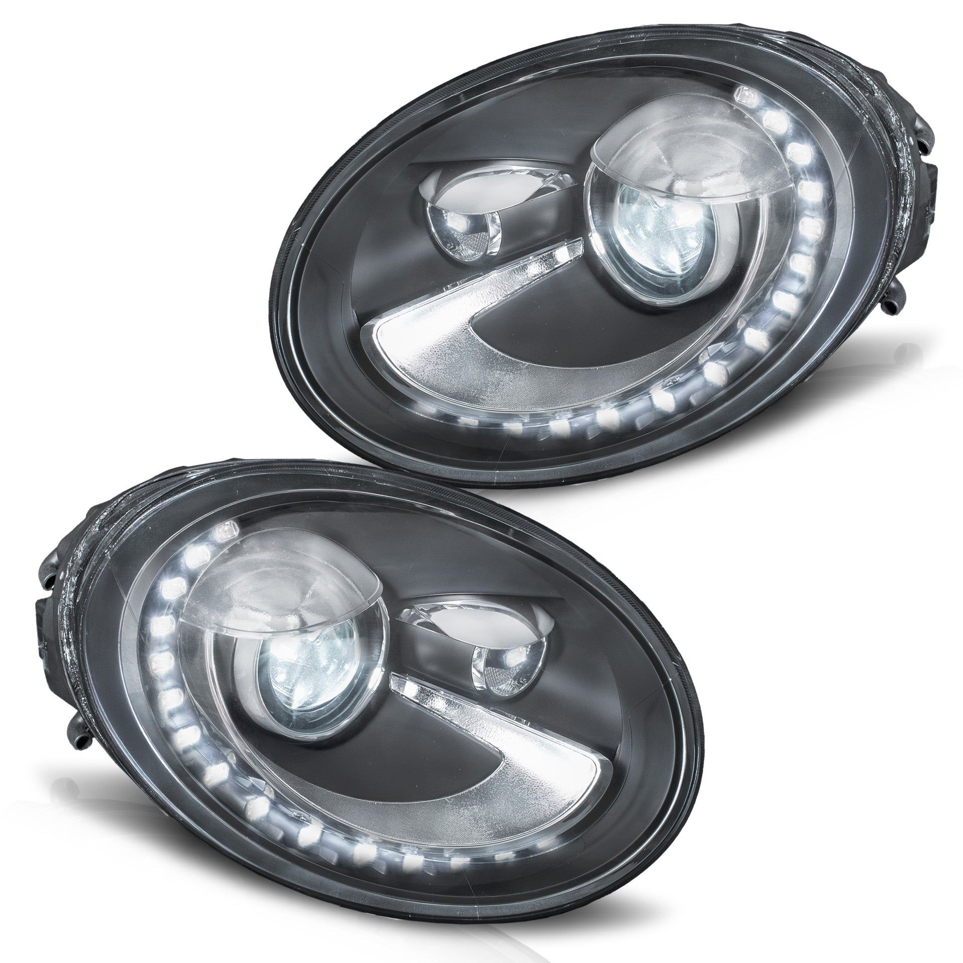 Par faros Led Volkswagen Beettle 2012–2019 Full Con Focos