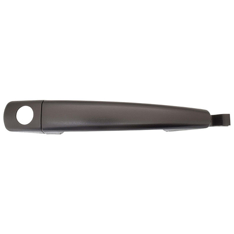 Manija Exterior Peugeot Partner Tepee 2013-2018 Con Hoyo Para Llave Corrugada Negra Plastico 5Ta Puerta Izquierdo Delantera Hushan
