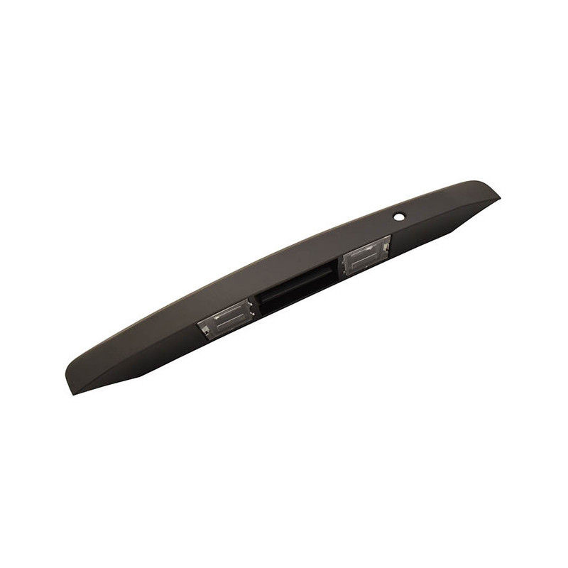 Moldura 5Ta Puerta De Placa Jeep Compass 2007-2013 Con Manija Con Hoyo Para Llave Sin Emblema Manual Con Luz Negra Corrugada