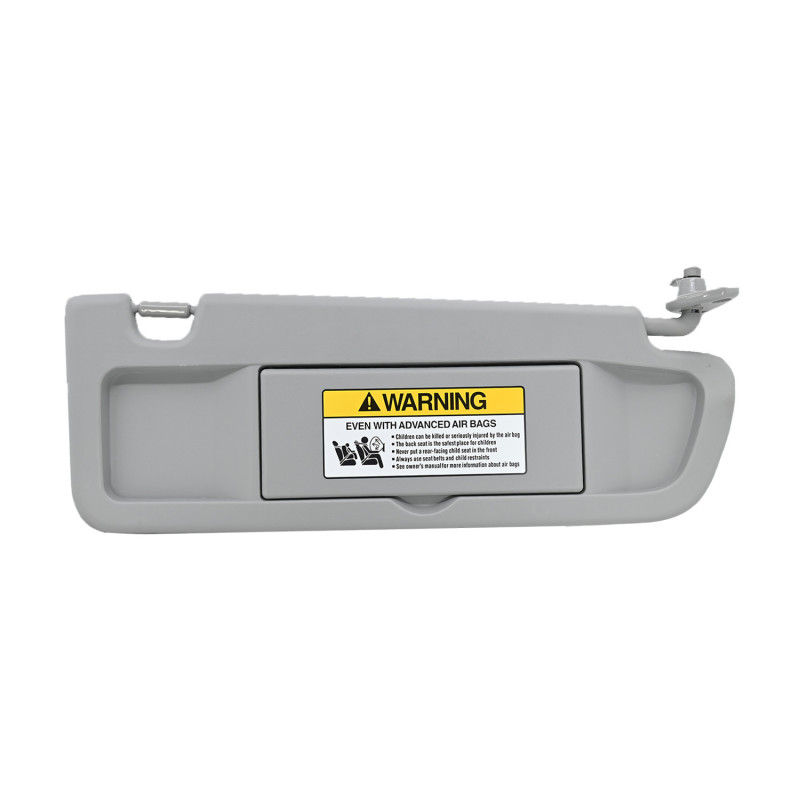 Visera Honda Civic 2P Coupe / 4P Sedan 2006-2011 Con Espejo Sin Luz Gris Claro Plastico Derecha Delantera Hushan