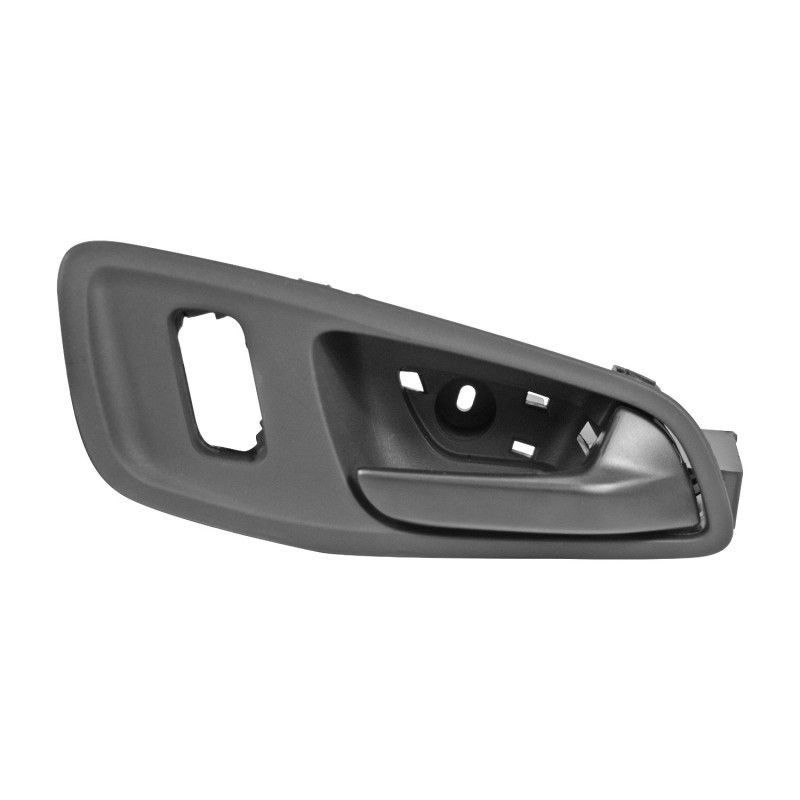 Manija Interior Transit Custom 2014-2025 Con Hoyo Corrugada Negra Plastico Hushan