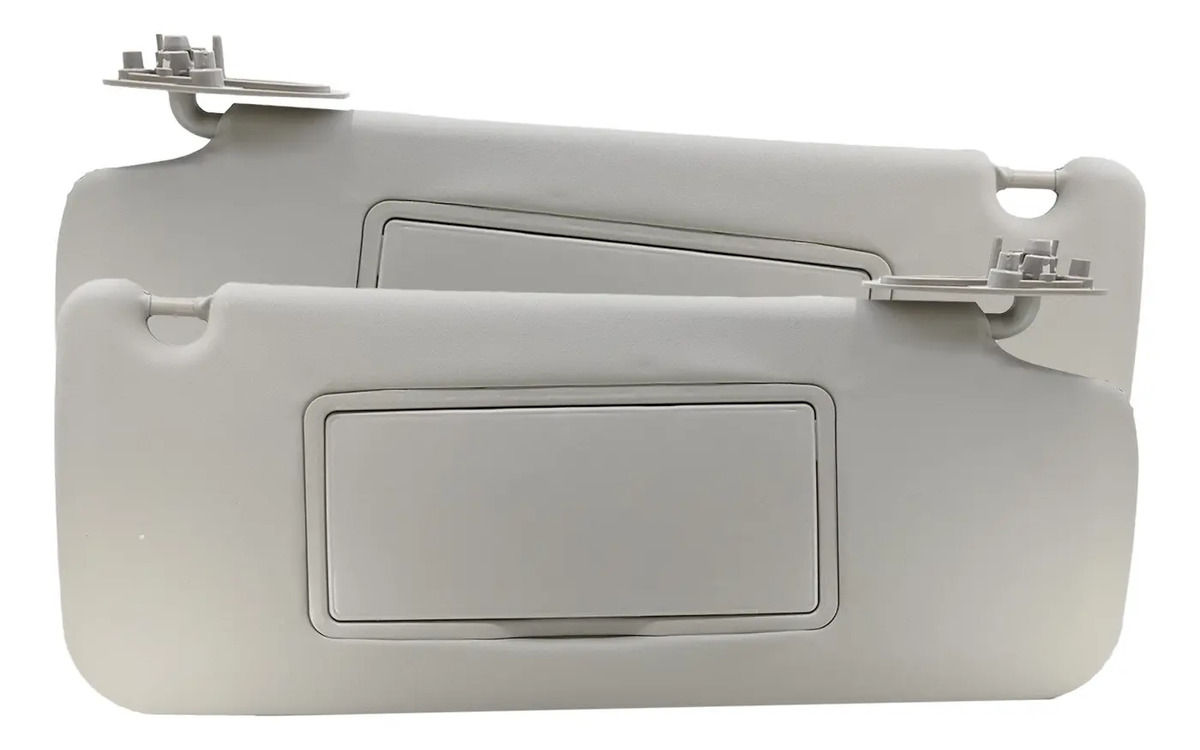 Visera Chevrolet Silverado 2007-2013 Con Espejo Sin Luz Beige Vinipiel 2M Plastic Tipo Original Delantera Derecha/Izquierda 2M Plastic