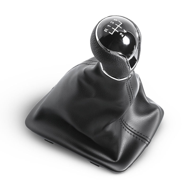 Perilla Seat Ibiza 2010-2017 Con Negro/Plata 5 Velocidades Vinipiel Tipo Original