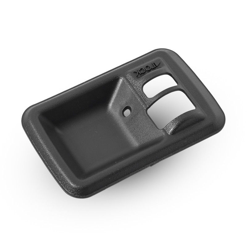 Manija Interior Suzuki Samurai 1986-1993 Solo Bisel Corrugada Negra Plastico Con Seguro Derecha Delantera/Trasera Delantera