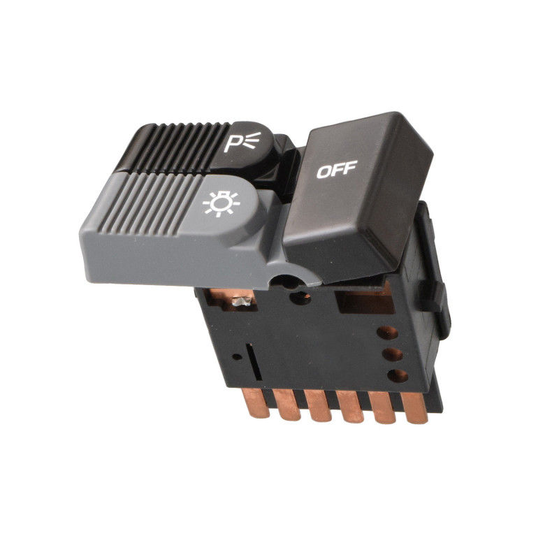 Interruptor Luz De Faro Chevrolet Astro 1985-1994 6 Pines Negro/Gris 12V Manijauto