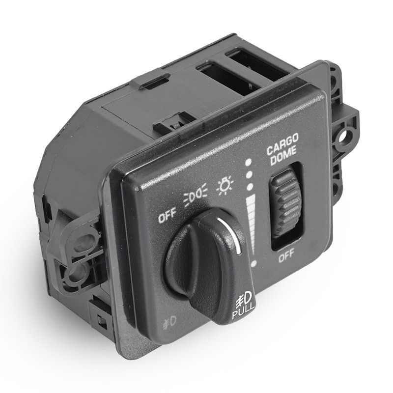 Interruptor Luz De Faro Dodge Ram 1500/2500 2002-2005 6 Pines Cuadro Con Regulador Negro Para Faro Niebla 12V Cub