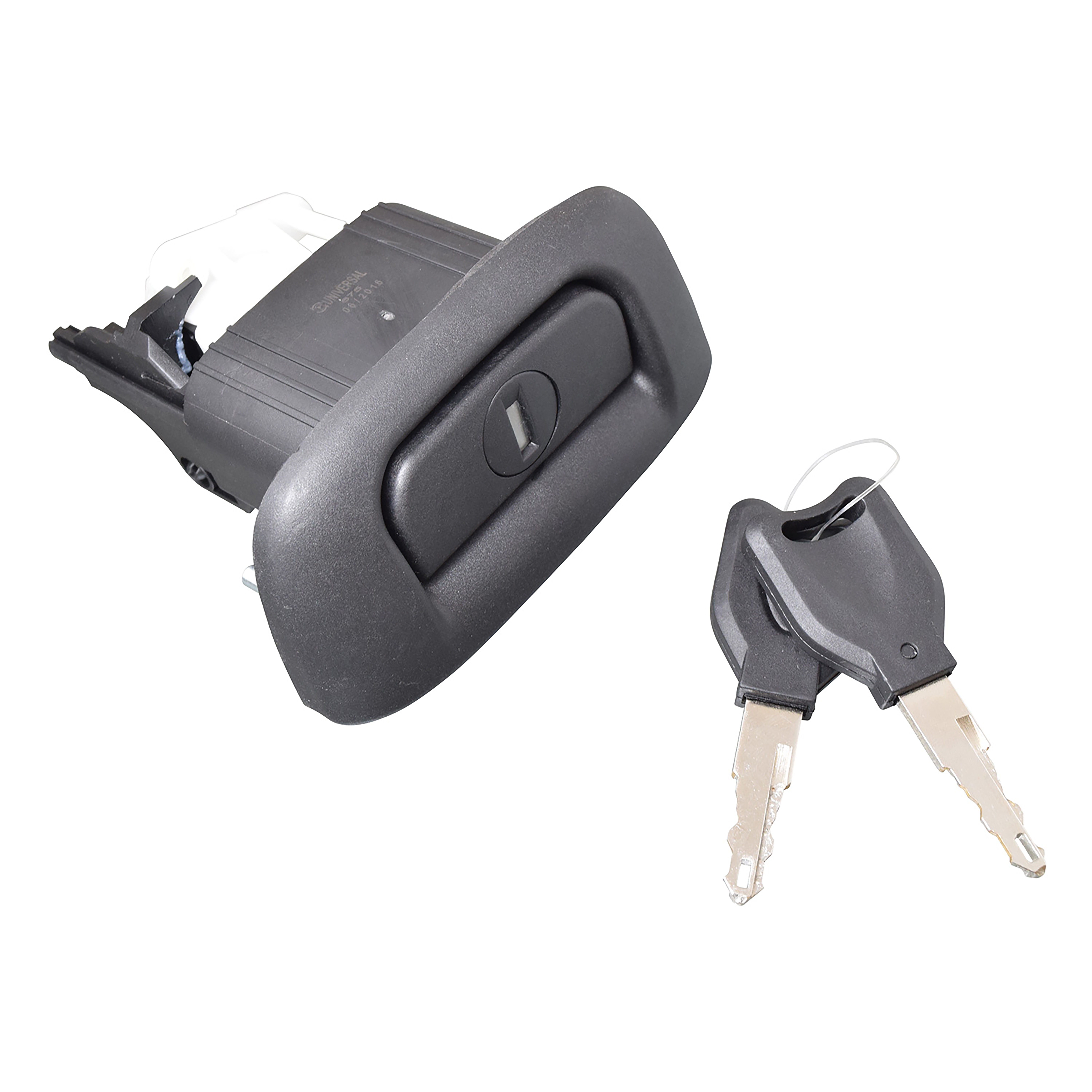 Cilindro Para Cajuela Nissan Platina 2002-2010 Con Llave 1 Pieza Plastico Corrugada Negra Manijauto